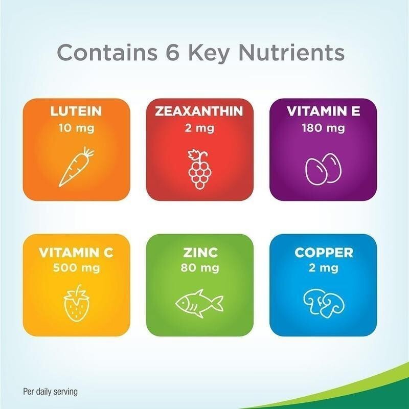 2 BOTTLES—Zooone Lutein Vitamins with Zeaxanthin to Help Maintain Eye Health
