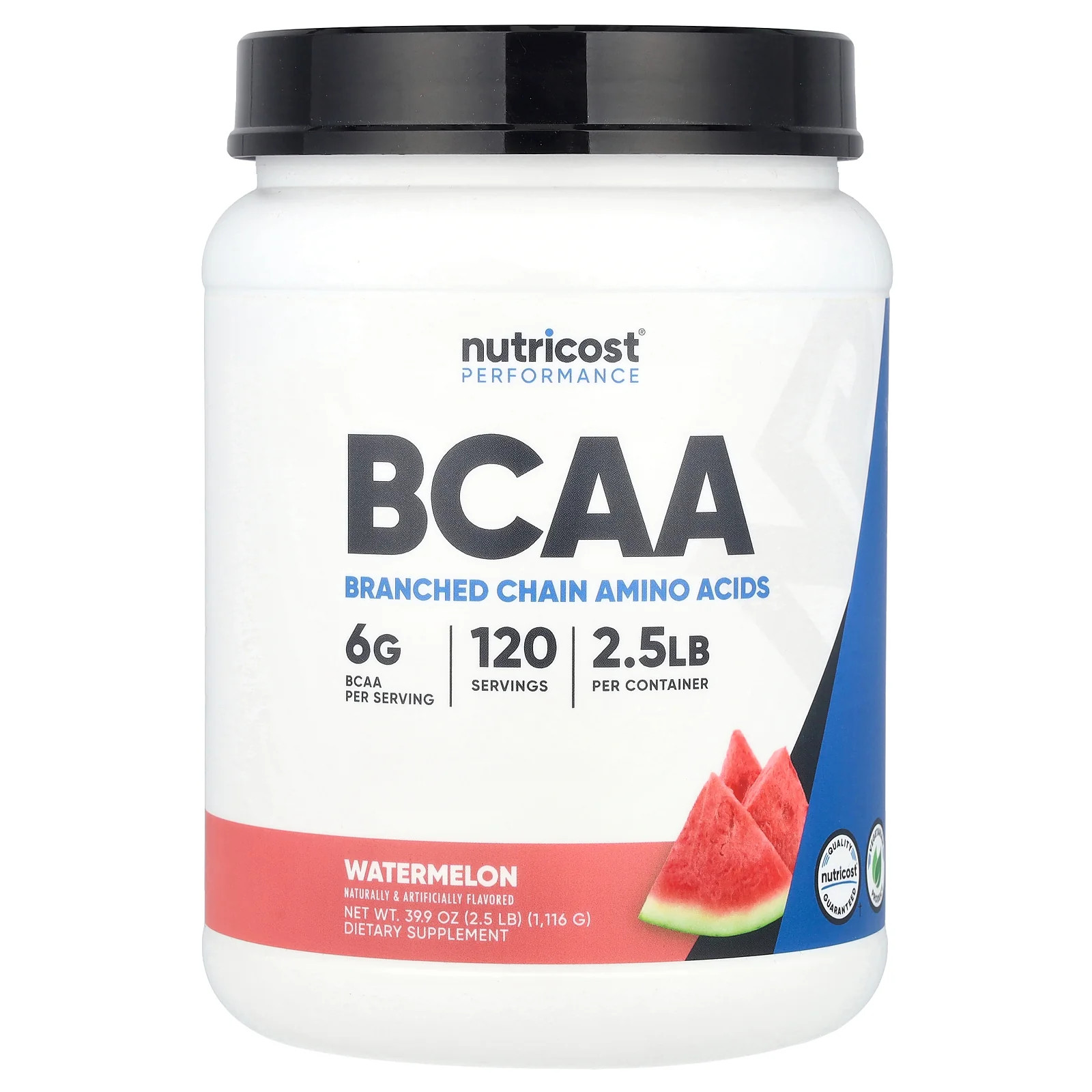 2 X Nutricost, Performance, BCAA, Watermelon, 2.5 lb (1,116 g)
