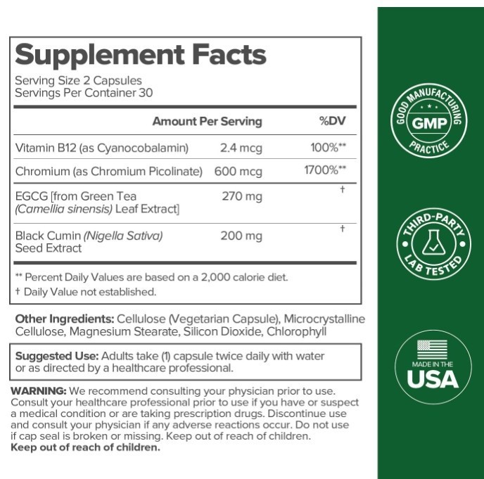 – MOTO Metabolism Boosting Capsule – Energy, Curb Cravings, Healthy Metabolism –