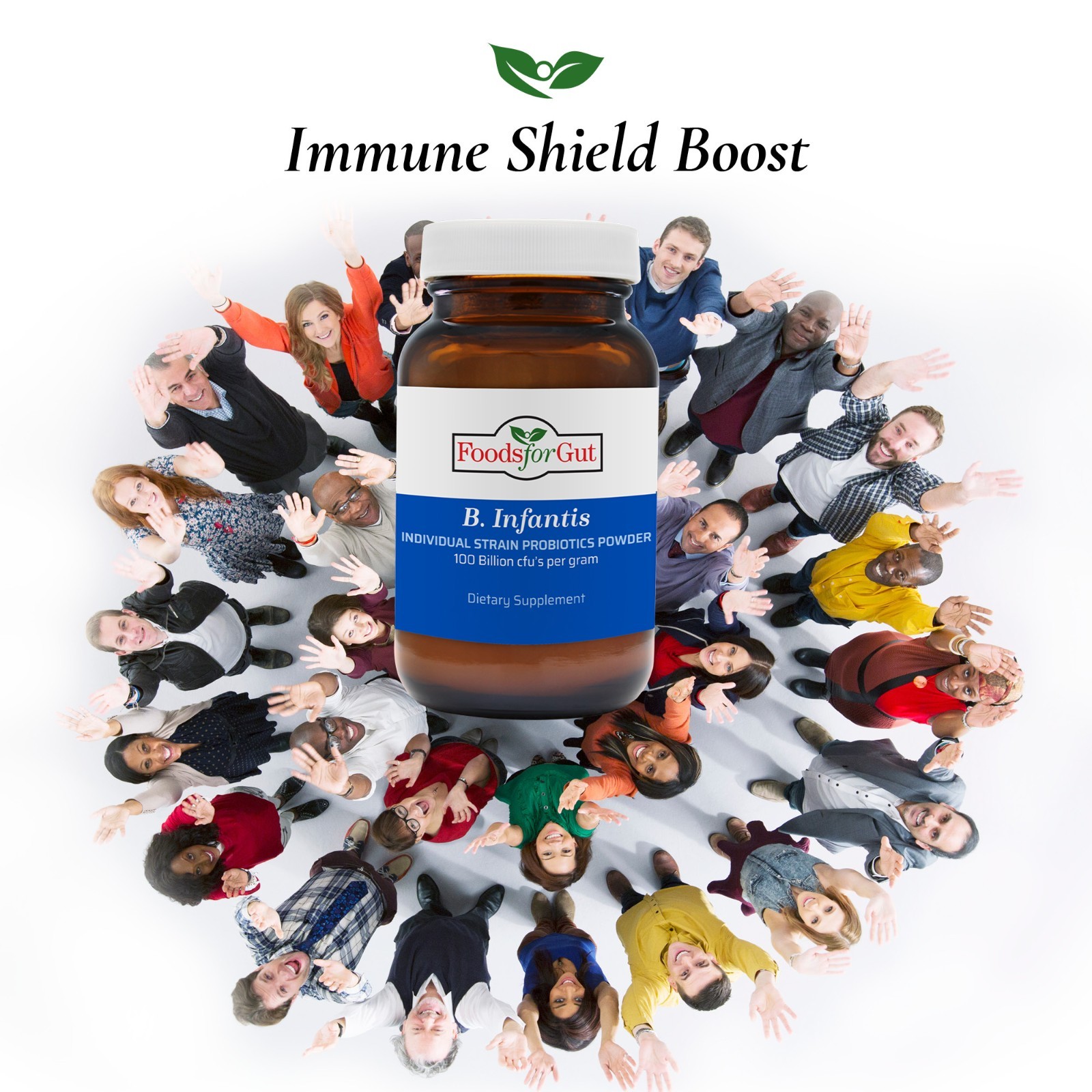 Bifidobacterium Infantis Probiotic Powder 100B CFU | Made in USA | No Additives
