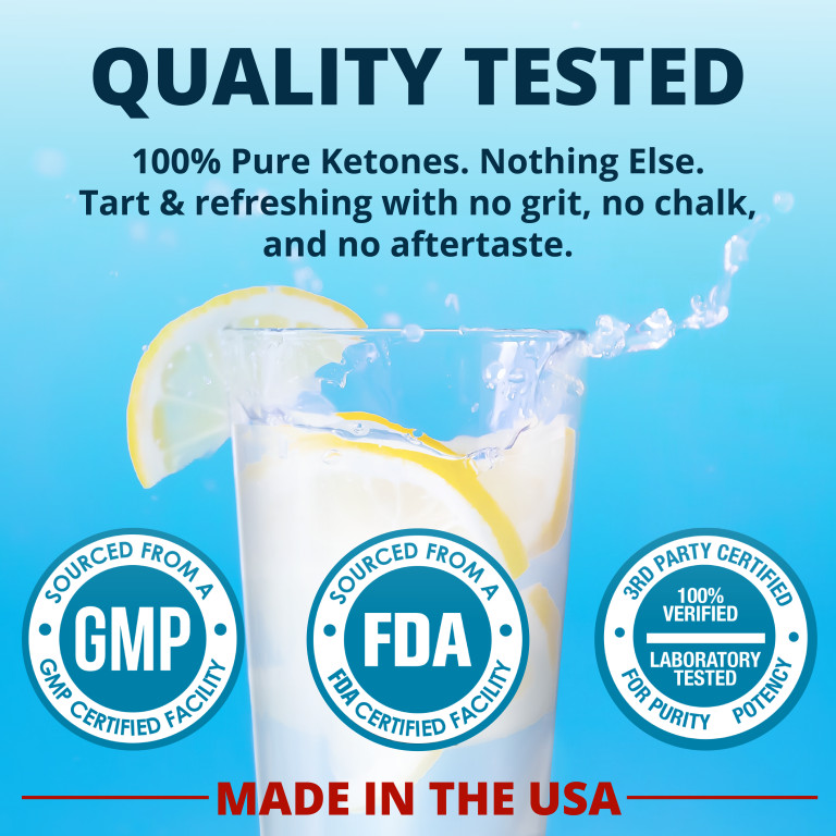 Clear Ketones Stick Pack Keto Supplement Powder Energy Support Drink Mix Pack
