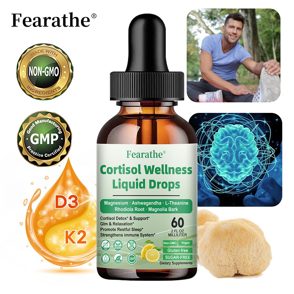 Cortisol Wellness Liquid Drops Balancing Cortisol Level Promot Overall Health