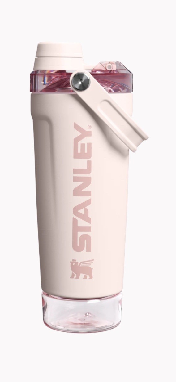 Stanley ~The Vitalize~Shaker Bottle ~20 OZ~Leakproof ~Rose Quartz