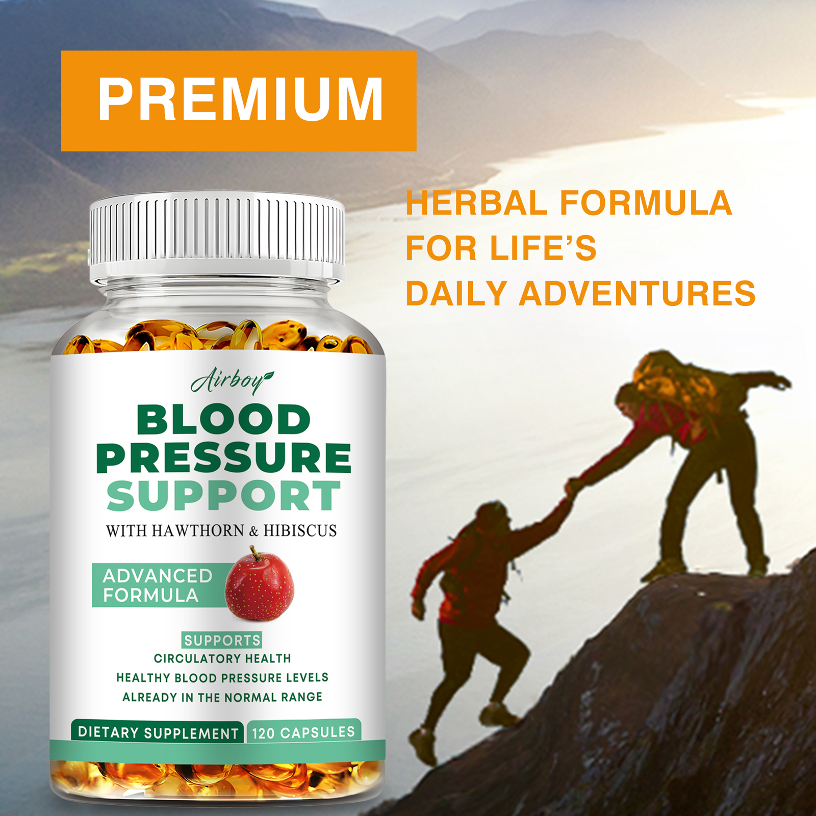 Blood Pressure Support – Maintaining Healthy Blood Pressure Levels, Heart Health