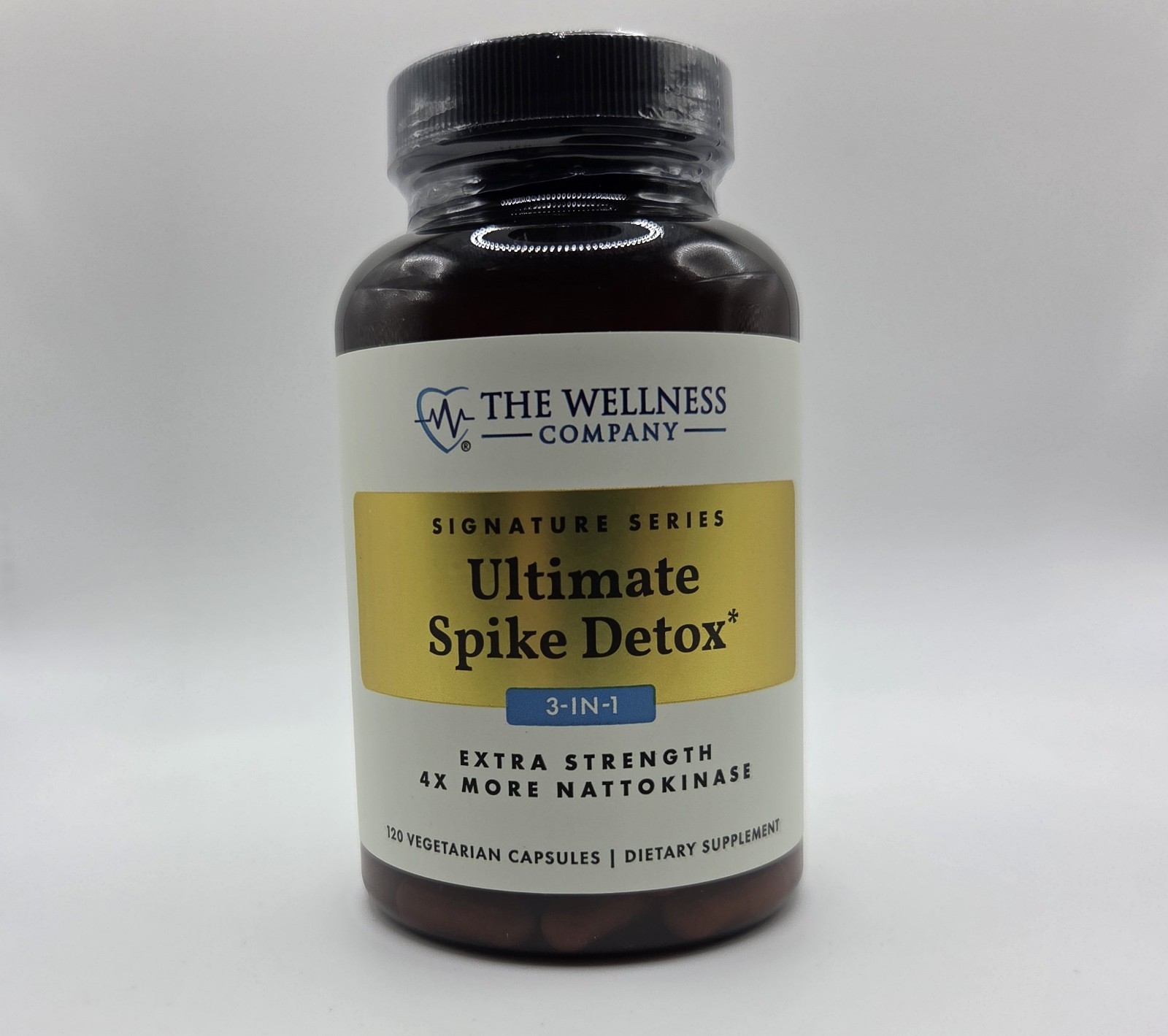 The Wellness Company Ultimate Spike Detox 3-in-1 Extra Strength 120 Capsules