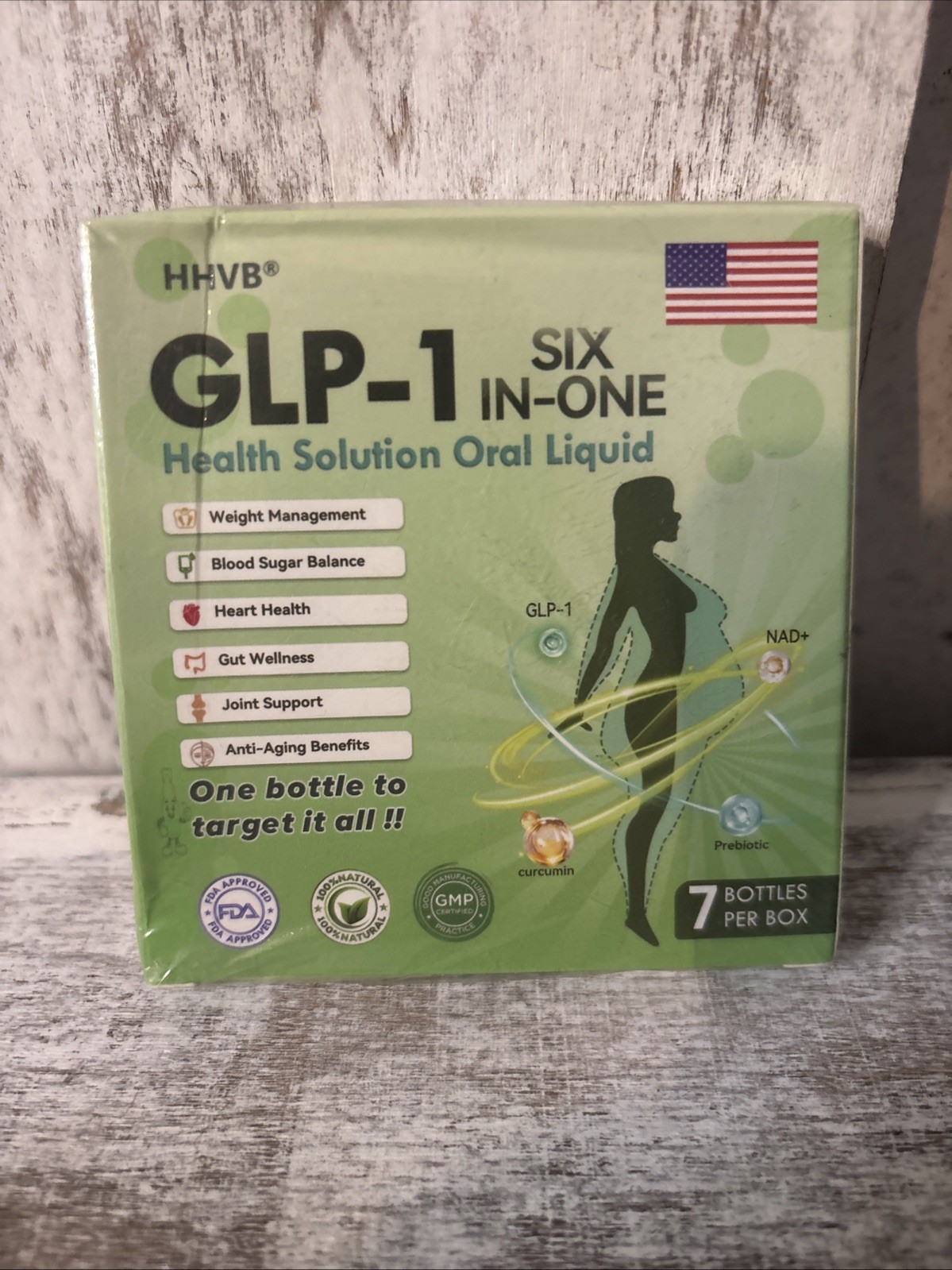 G LP-1 Drops Six In One Health Solution Oral Liquid One Bottle To Target It All