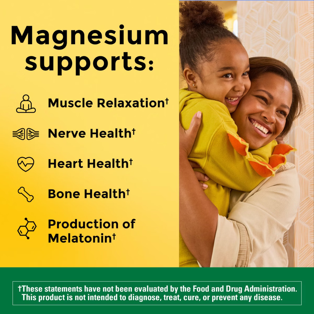 Nature Made Magnesium Complex Capsule – 60ct: Multivitamin, Unflavored