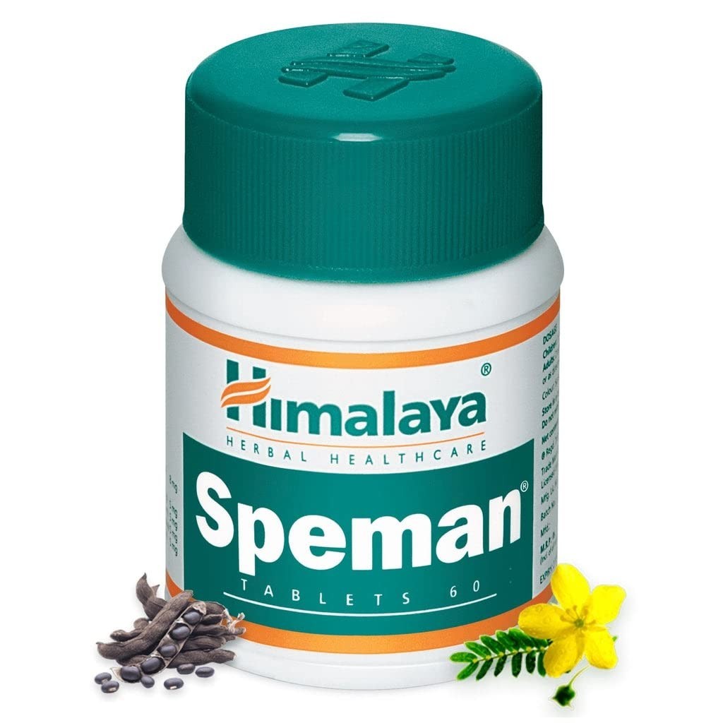 3x Himalaya Speman 60 Tablets Herbal Supplement Fast Shipping 180 Tabs
