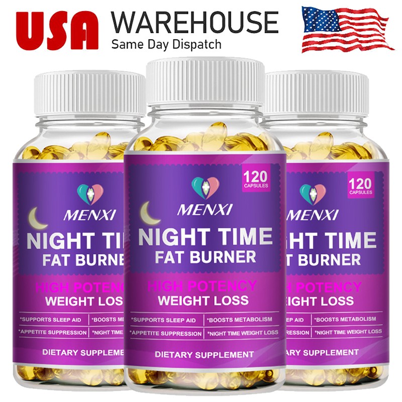 360P Night Time Slimming Capsules For Weight Loss Fat Burn Appetite Suppressant