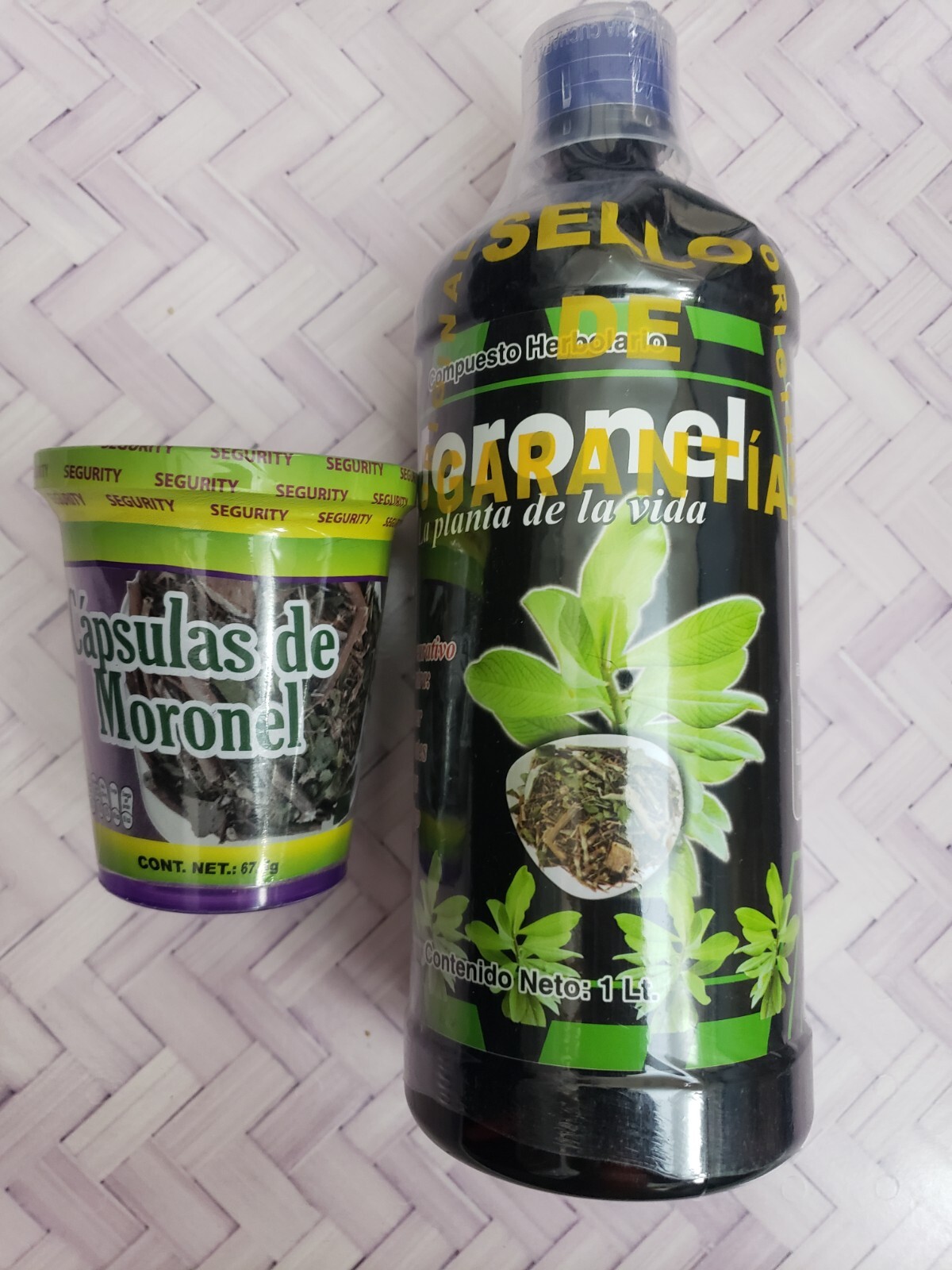 Moronel Tonico + Moronel 150 Capsulas La Planta de la Vida 100% Natural 1 litro