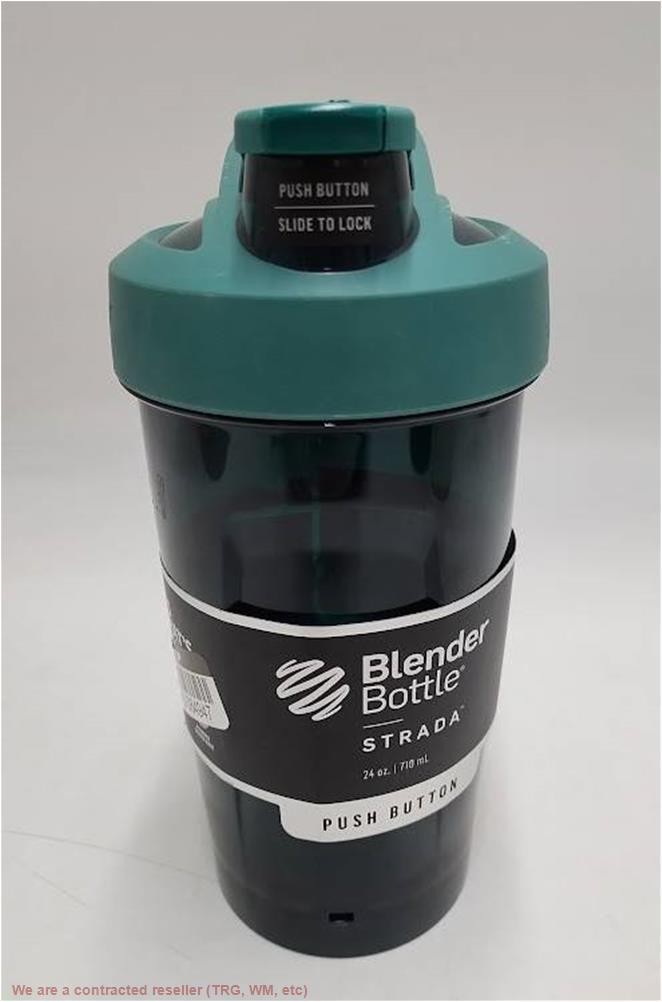 BlenderBottle 24oz Strada Tritan Plastic Tumbler – Green READ DESCRIPTION