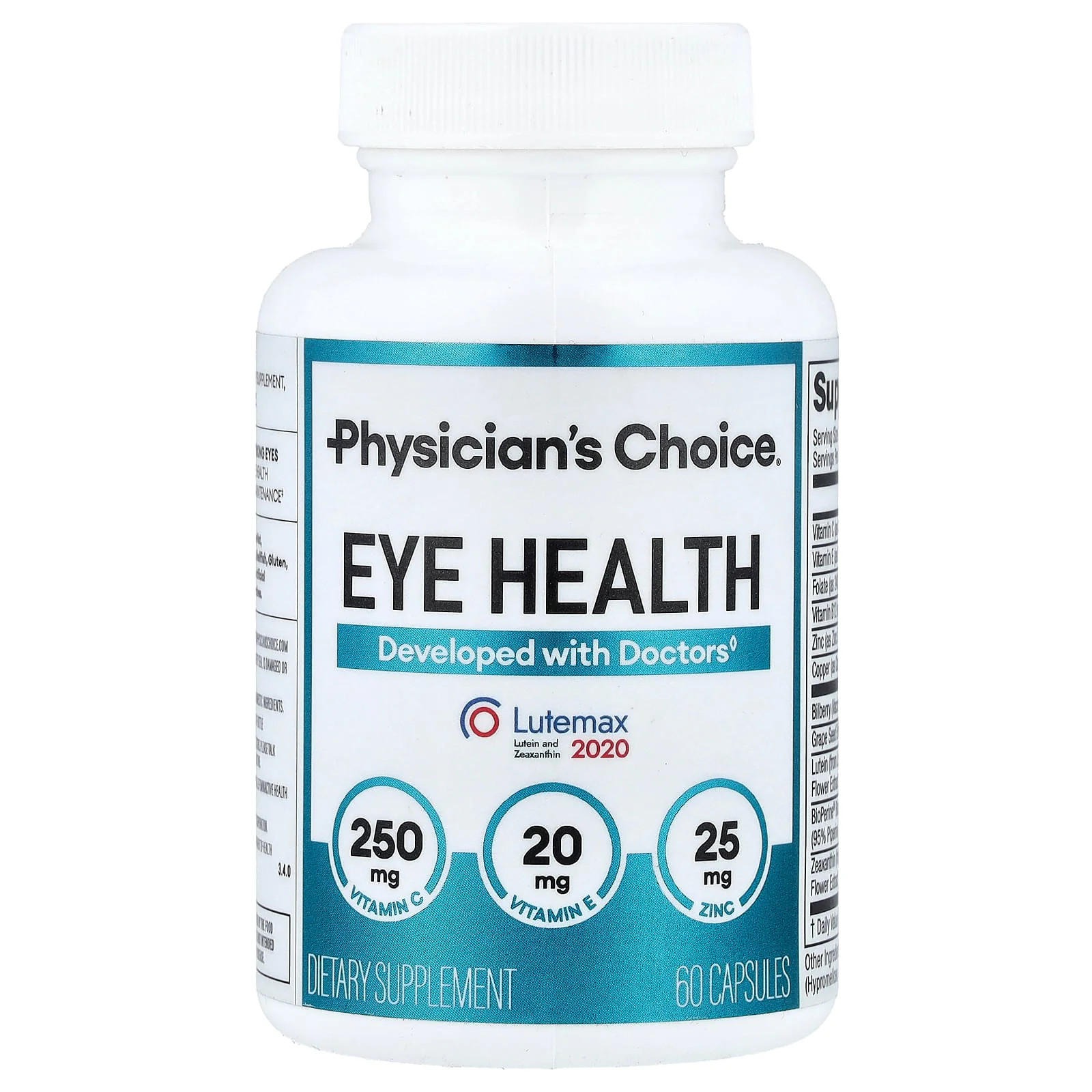 2 X Physician’s Choice, Eye Health, 60 Capsules