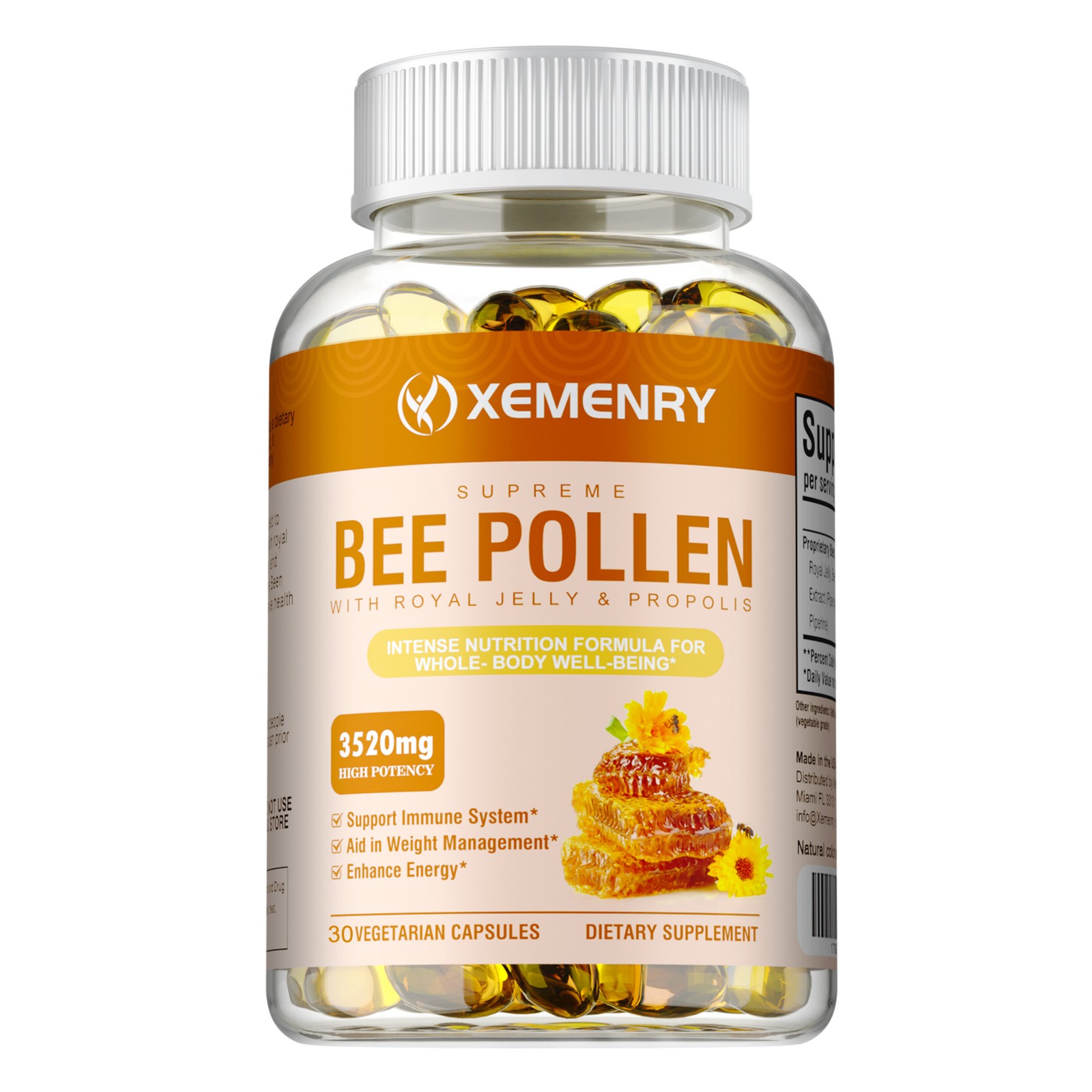 Bee Pollen – Support Intestinal and Digestive Health, Promote Metabolism