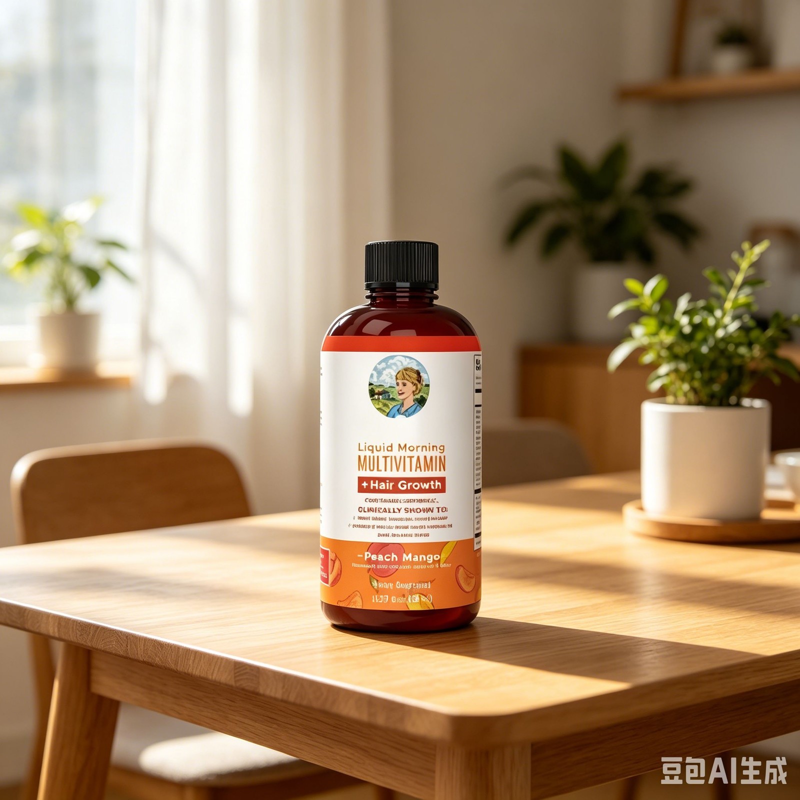 Mary Ruth’s oz Multivitamin Growth Hair Peach Mango 15.22 + brand new