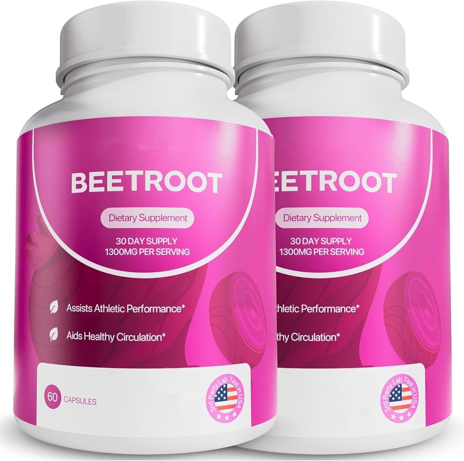 2Bottles Rosabella Organic Beet Root Natural Energy Boost Blood Pressure