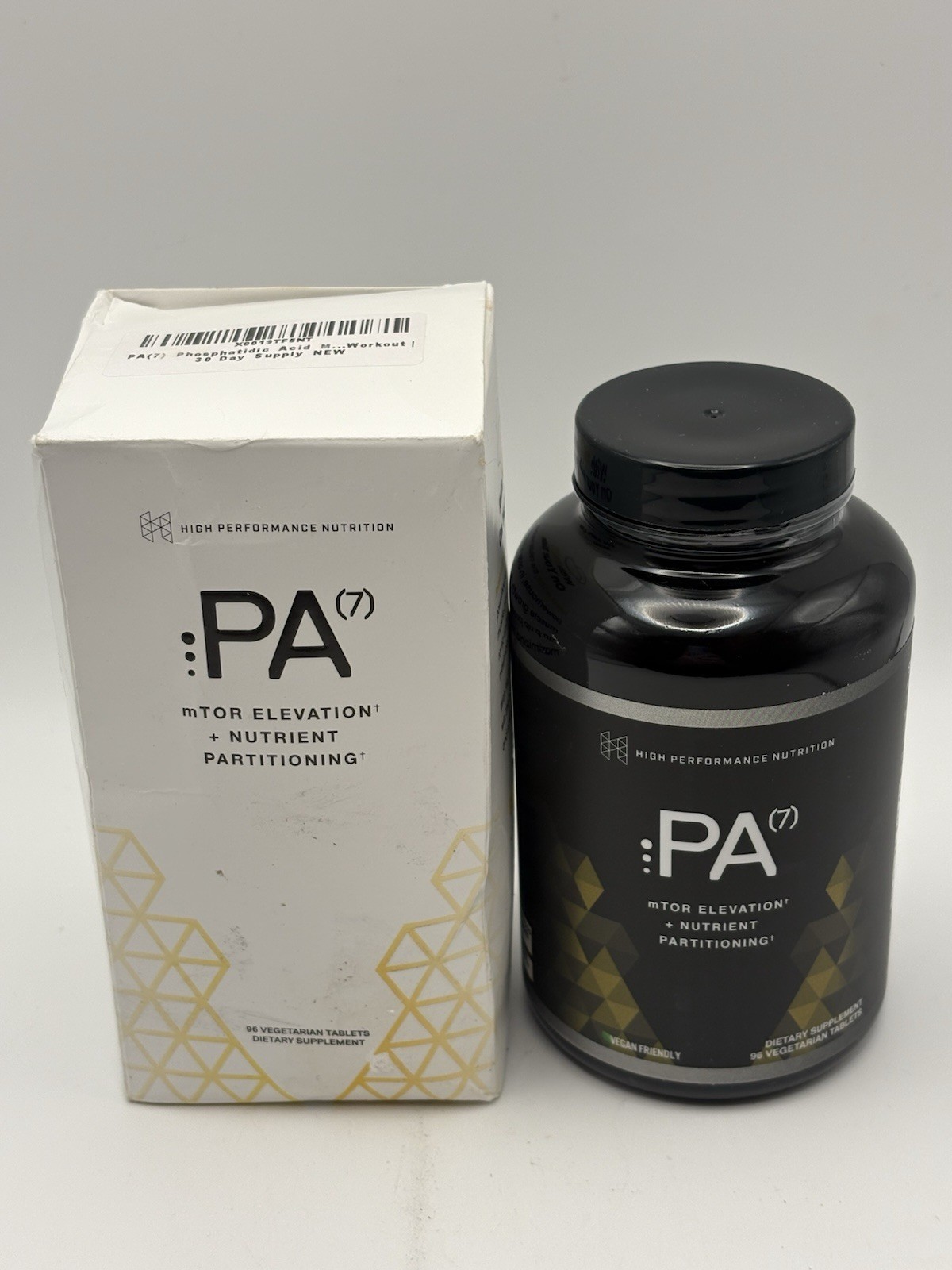 High Performance Nutrition Pa(7) Vegetarian Tablets 96 Count 06/2026 New Sealed
