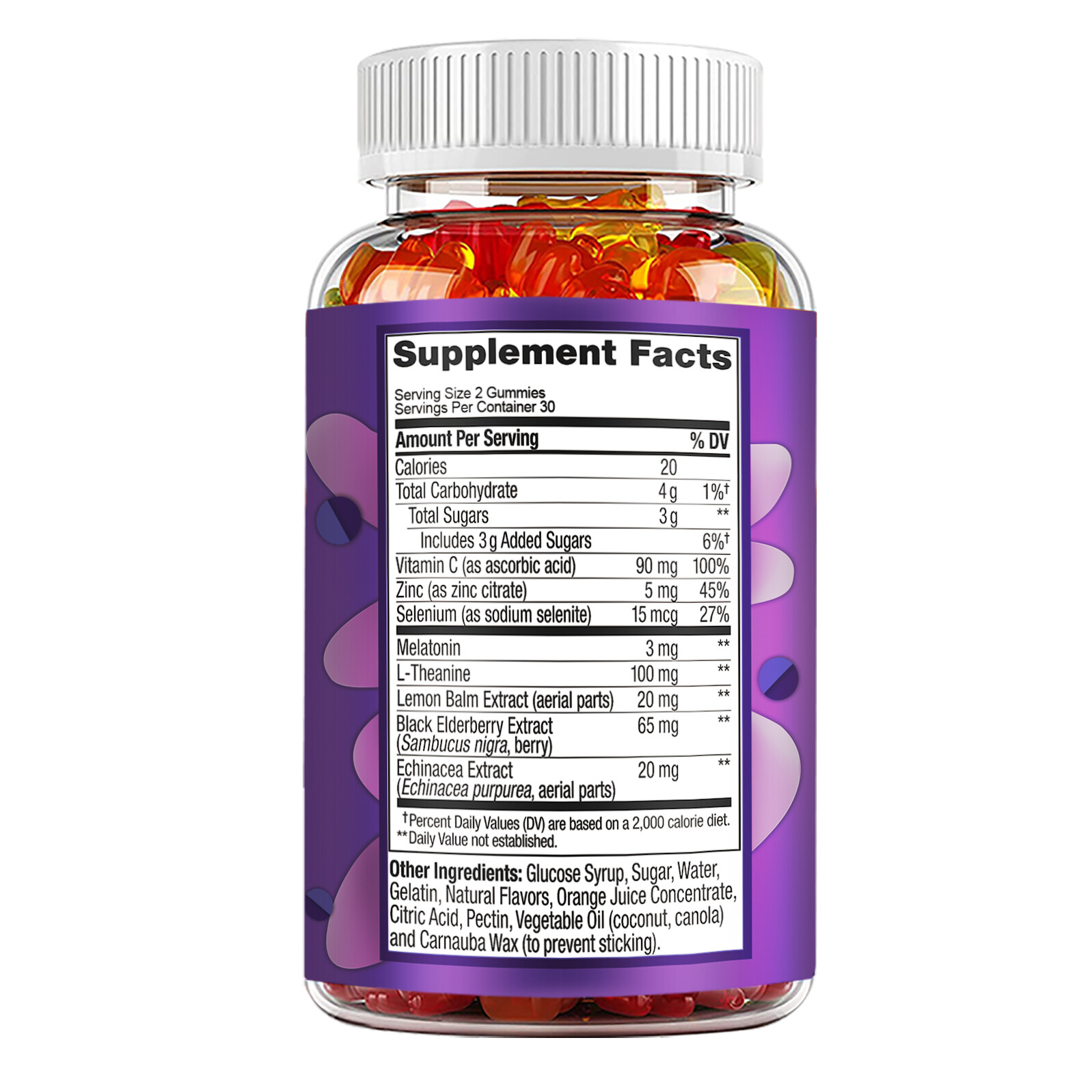 Sleep Gummies 3mg – with Melatonin – Sleep Aid Supplements,Improve Sleep Quality