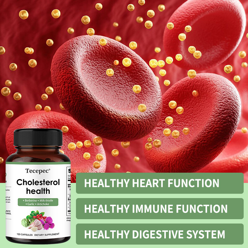 Cholesterol Health Promote Digestive Health Promote Lipid Metabolism 120 Pills