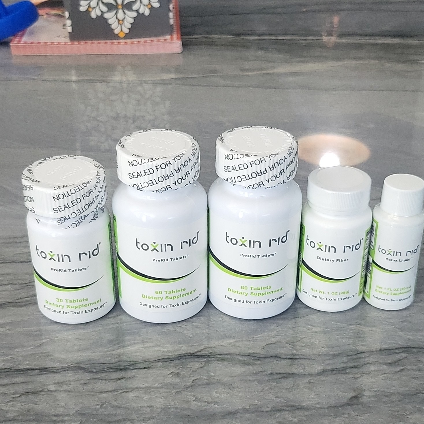 Toxin Rid – 10 Day Detox Kit – Natural Ingredients – Vegan – From Manufacture