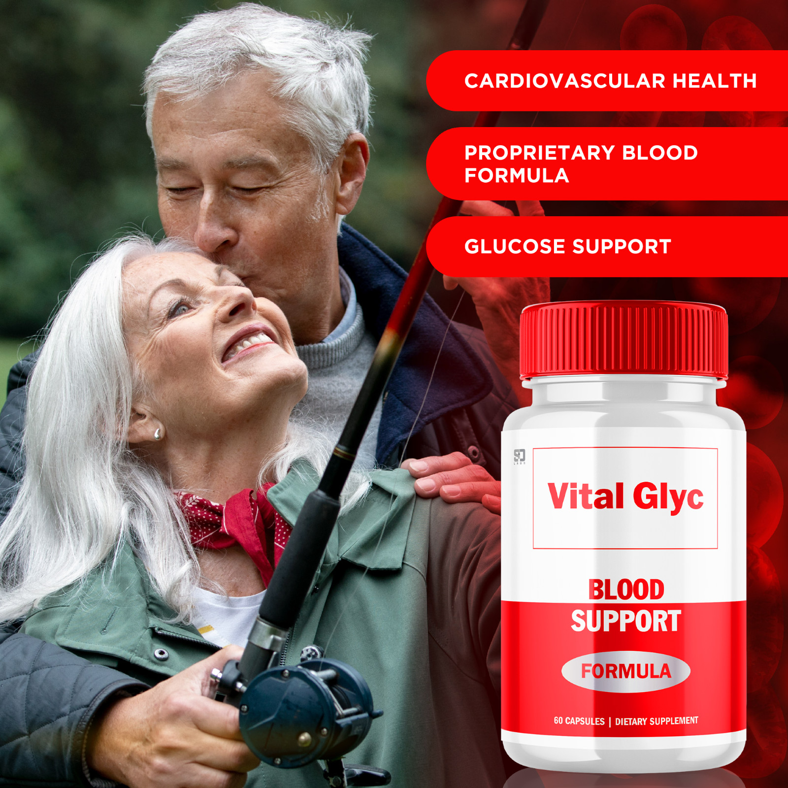 (5 Pack) Vital Glyc Pills – Blood Sugar Health Support Formula – 300 Capsules