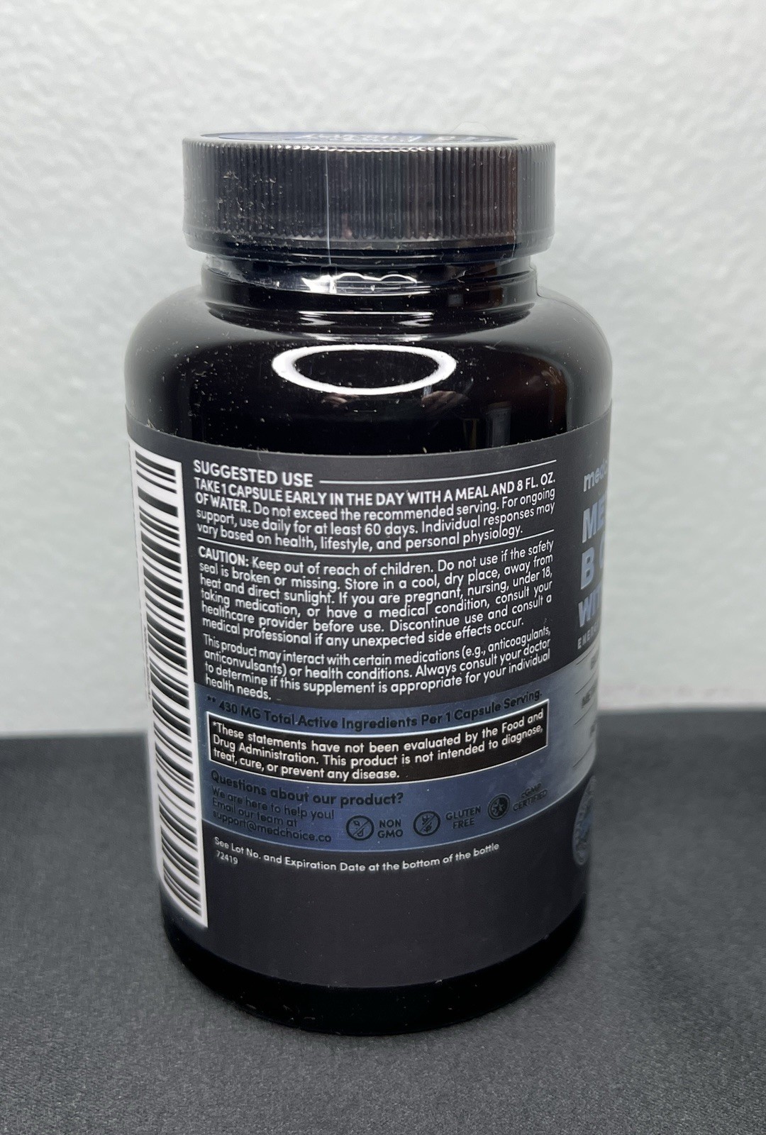 9-in-1 Vitamin B Complex Multivitamin Energy Metabolism Support Supplement 90 Ct