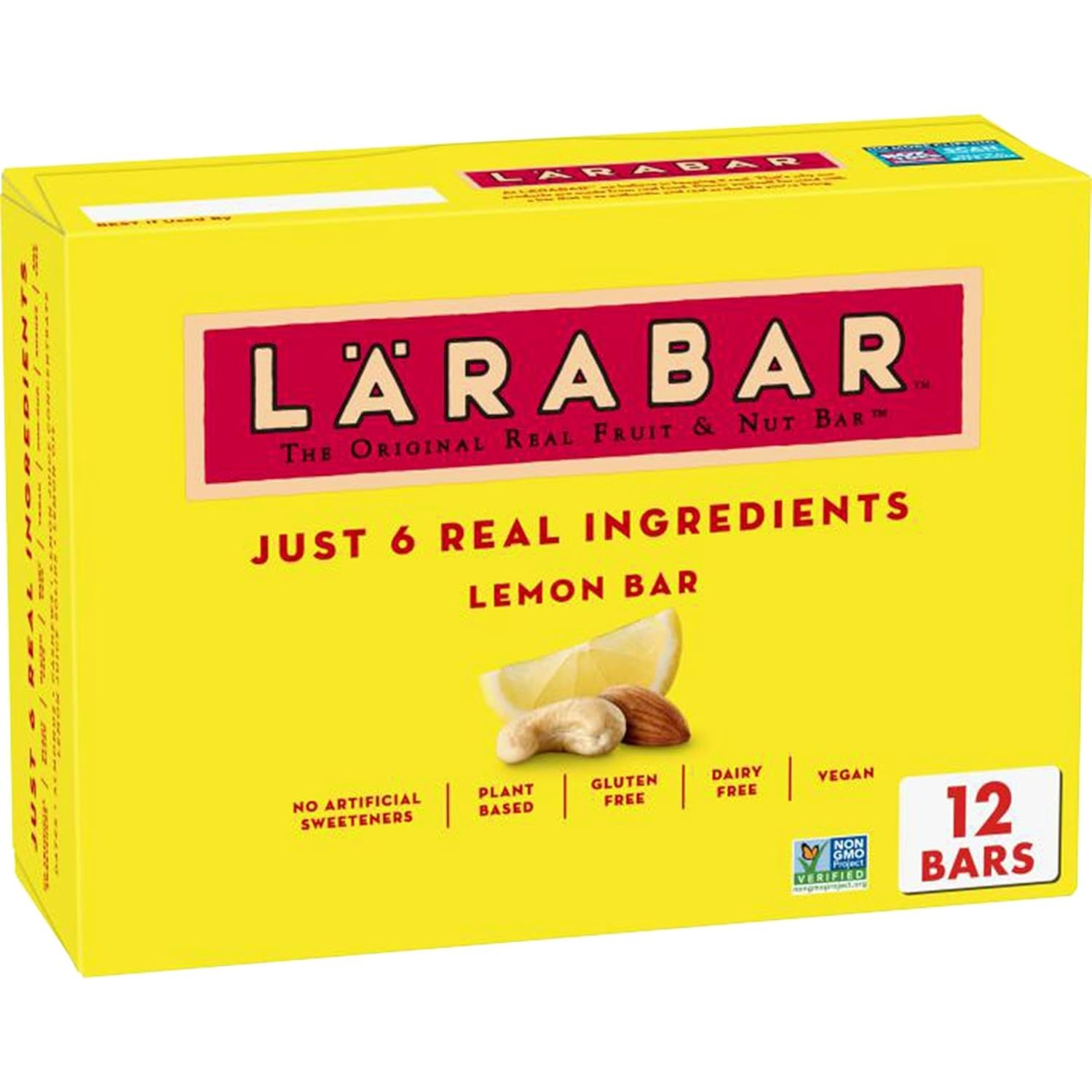 On-The-Go Larabar Lemon Fruit Bars – Gluten-Free & , 12 Ct 19.2 oz
