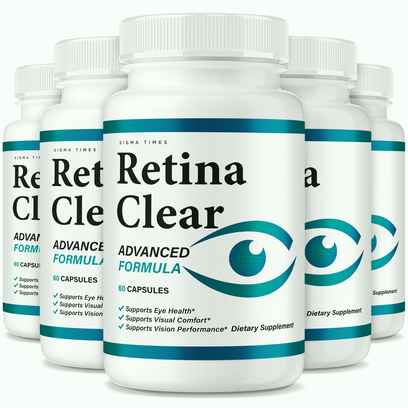 (5 Pack) Retina Clear – Retina Clear Capsules for Eyes