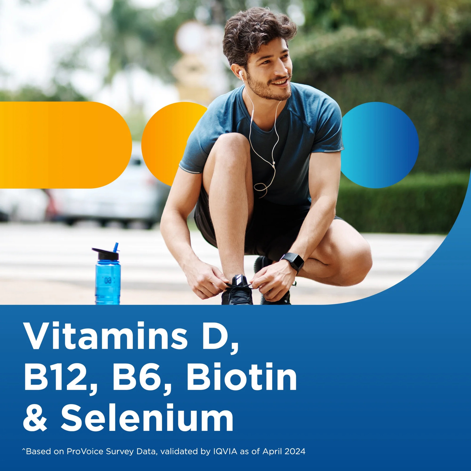 Centrum Men Multivitamin with Vitamins B, C, D3 & E, 100 Count