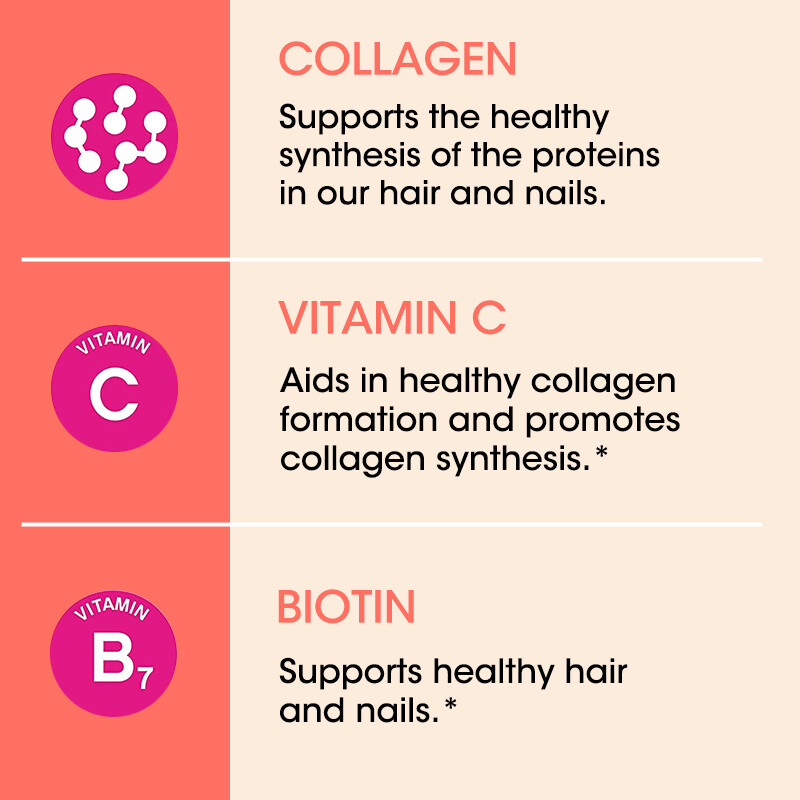Collagen Vitamin Capsules for Hair, Skin, and Nails, Premium Collagen Supplement