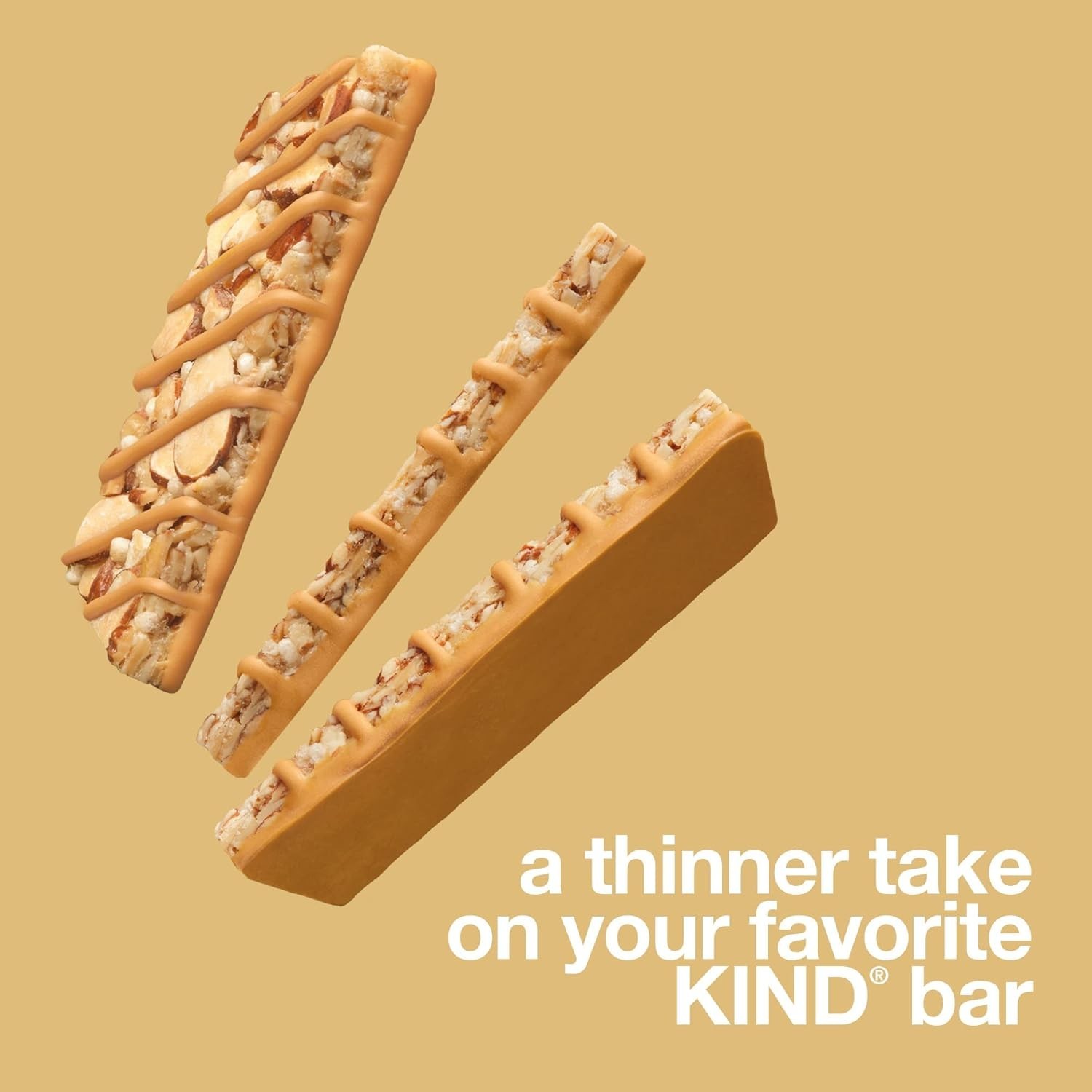 KIND THINS Caramel Almond & Sea Salt, Gluten Free, 100 Calories, 10 count Pack 1