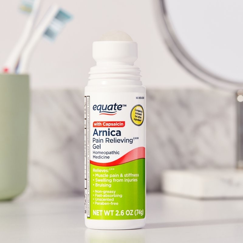 Equate Amicare Arnica Pain Relief Gel with Capsaicin, 2.6 oz