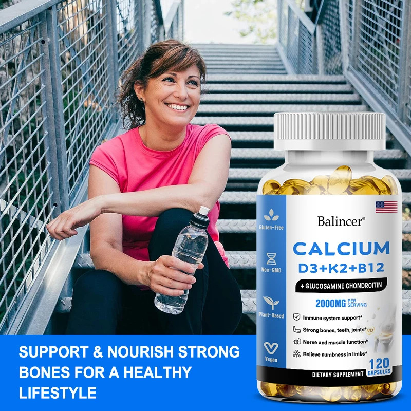 Calcium Supplement Supports Nerve and Muscle Function, Heart Health and Immunity