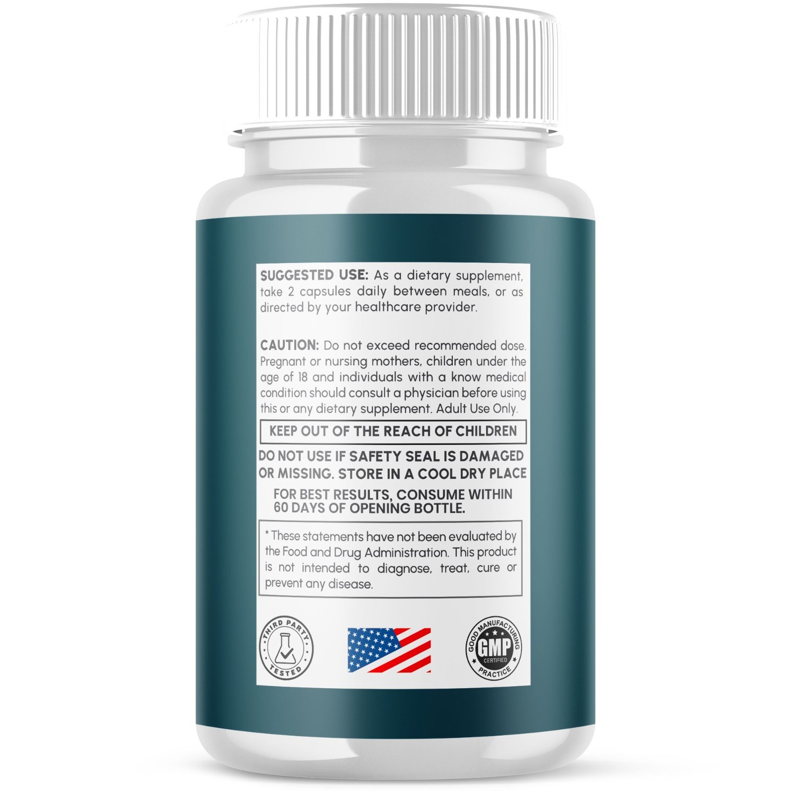 (2 Pack) Memo Matrix Nootropic Natural Brain Supplement MemoMatrix 120 Capsules