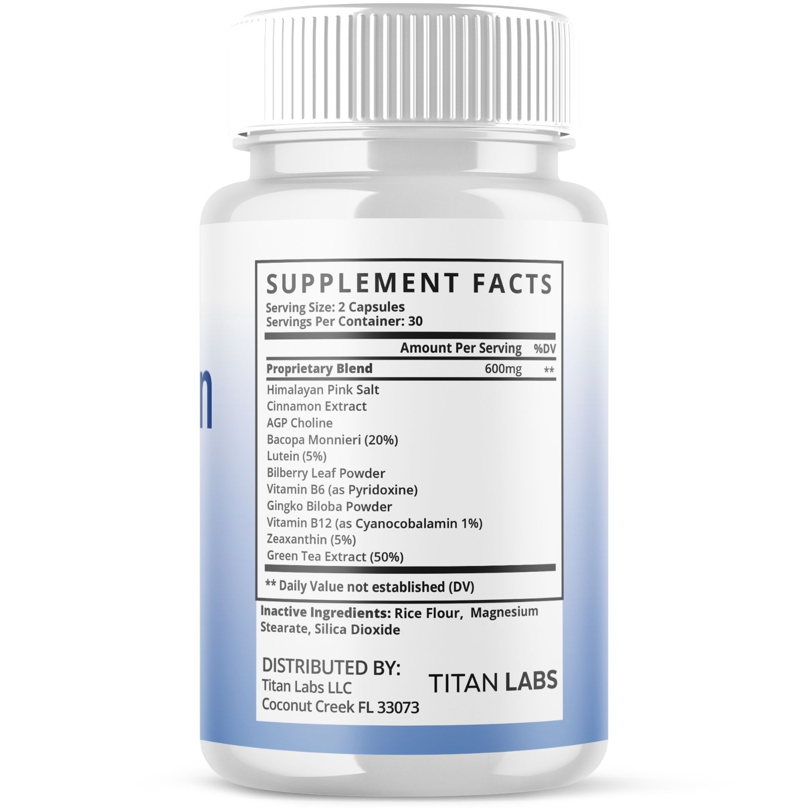 (5 Pack) Harmo Brain Nootropic Natural Brain Supplement HarmoBrain 300 Capsules