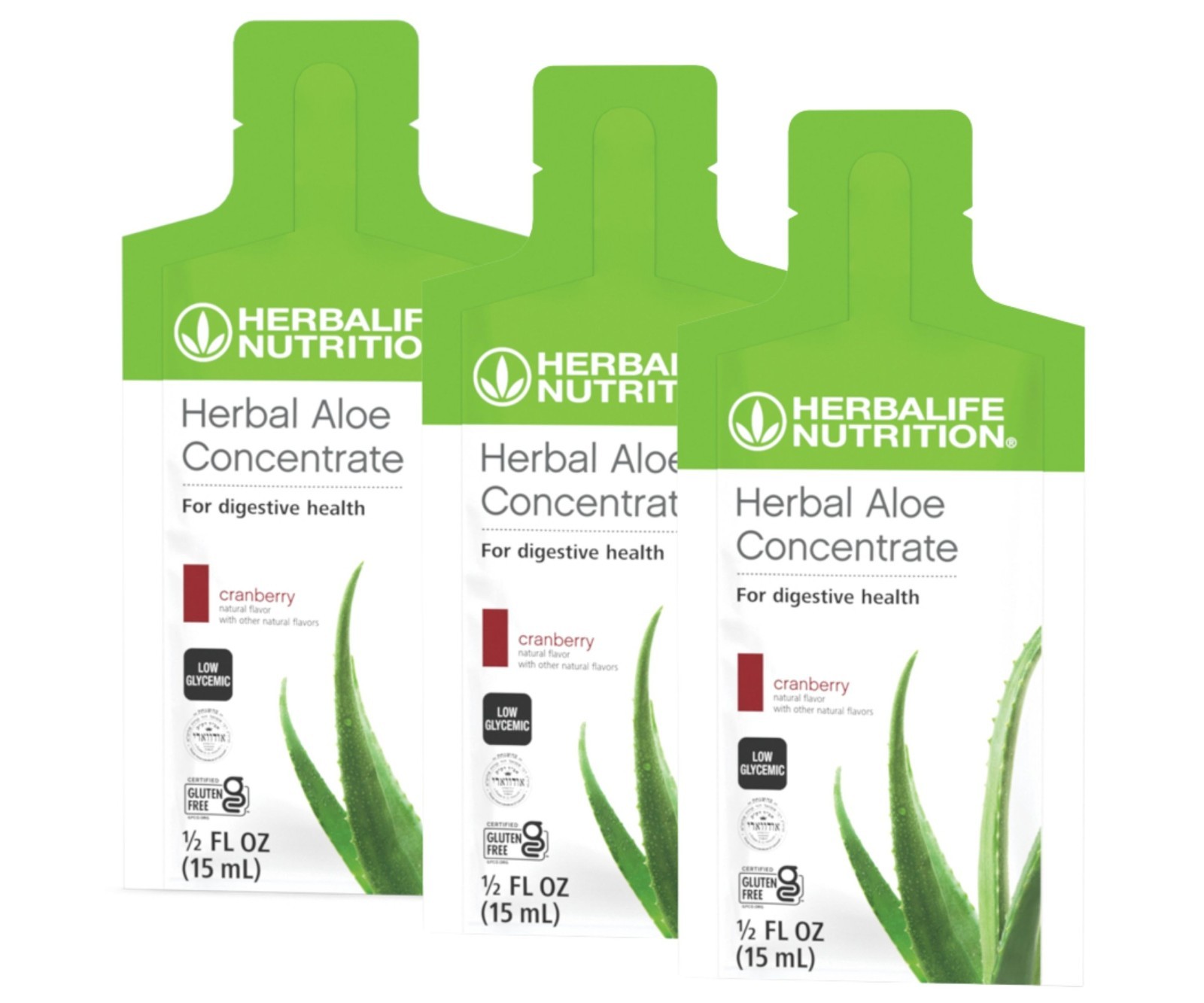 Herbalife Nutrition Herbal Aloe Concentrate Cranberry Flavor 30 Packets