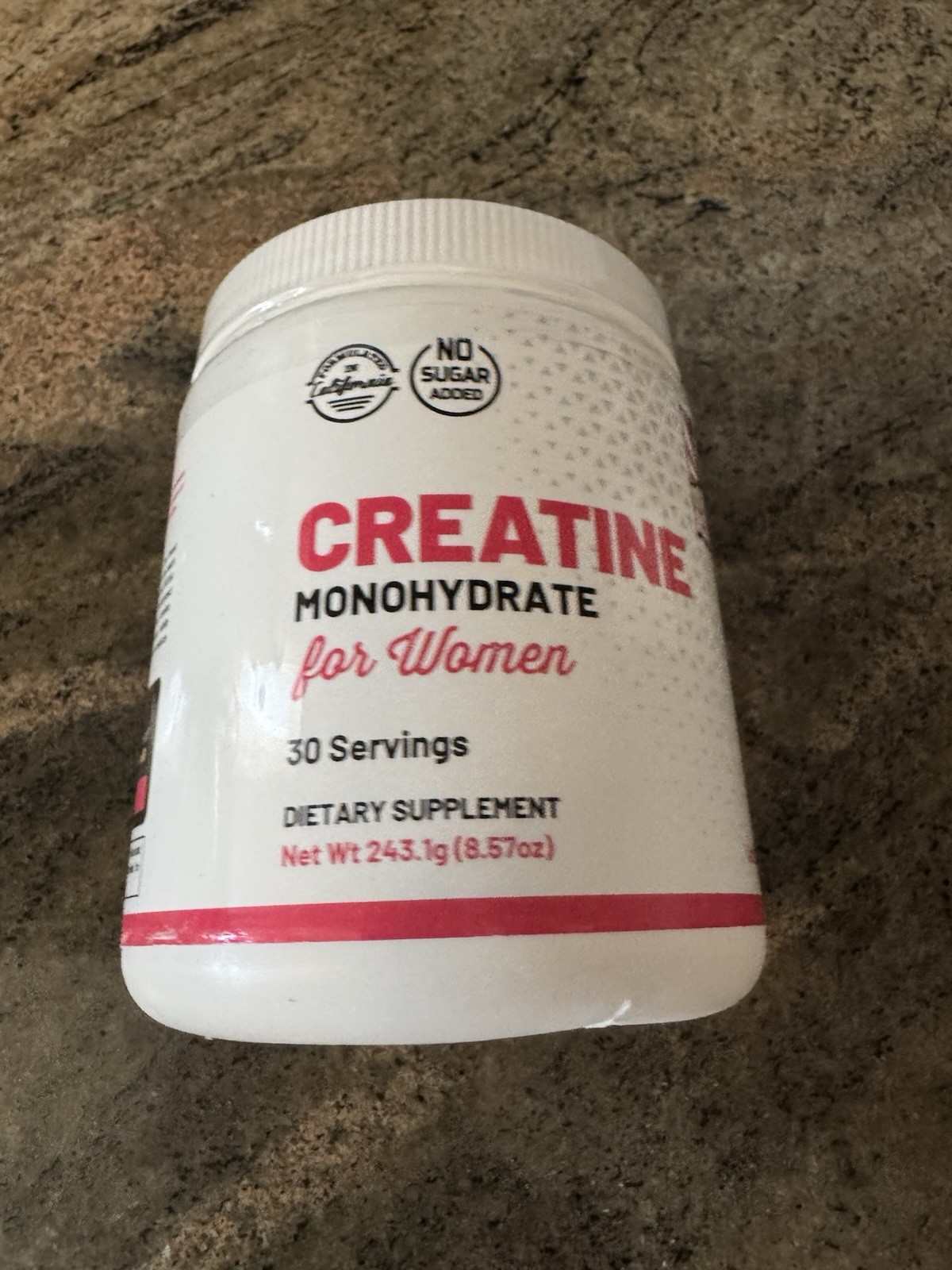 Old School Labs® Creatine Monohydrate for Women 243g/8.57oz. 30 Servings Powder