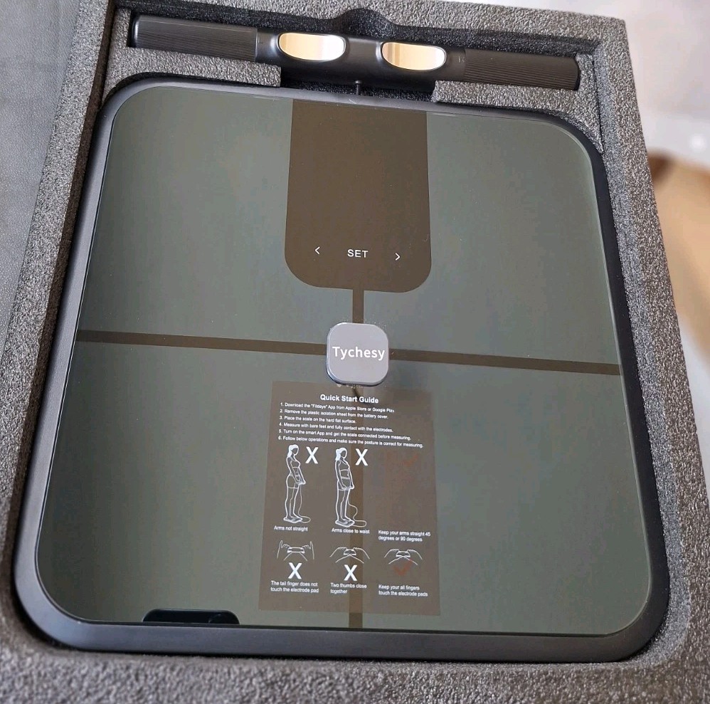 Bascula Inteligente Pod para Composición Corporal Completa, Analizador Inteligen