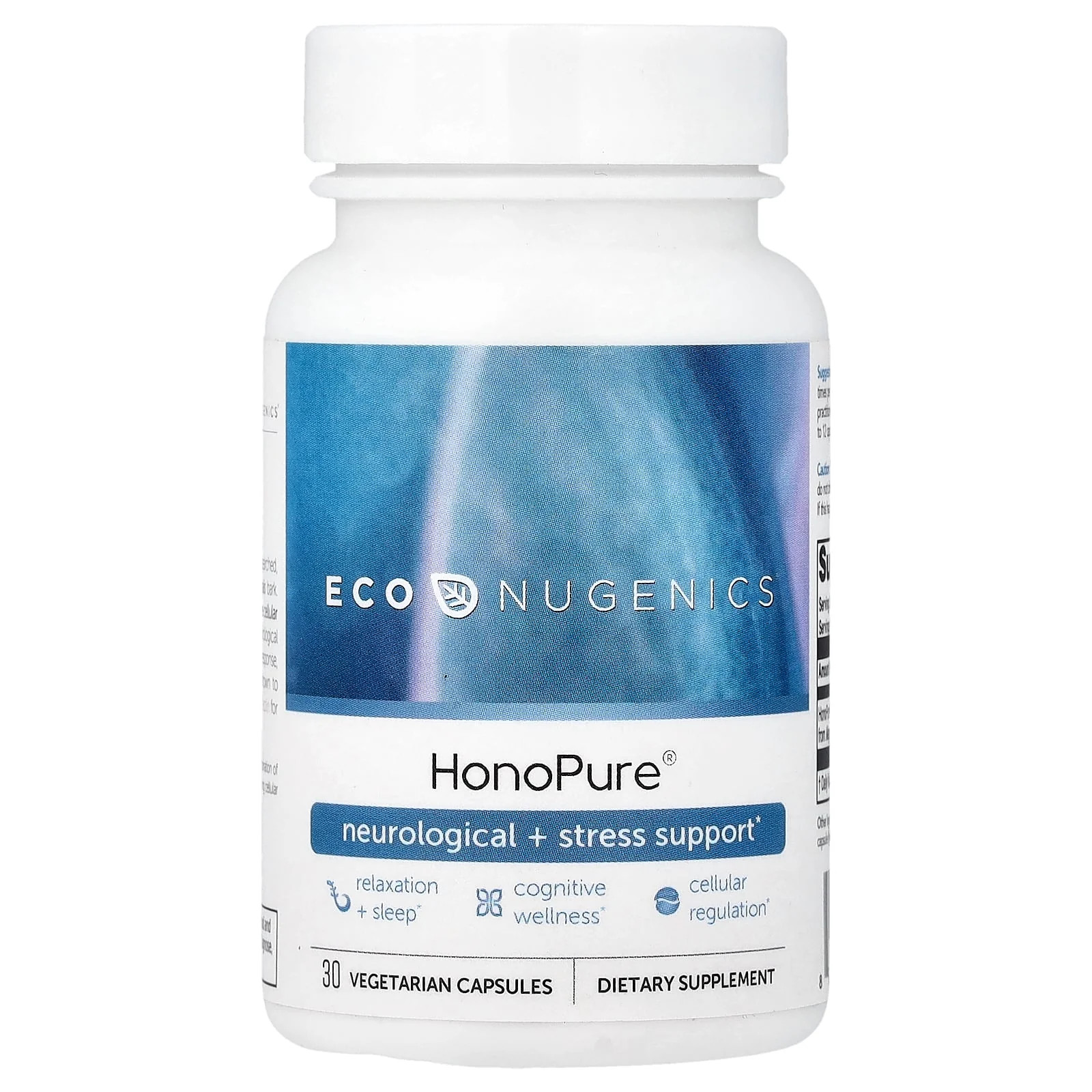 2 X Econugenics, HonoPure�, 30 Vegetarian Capsules (250 mg per Capsule)