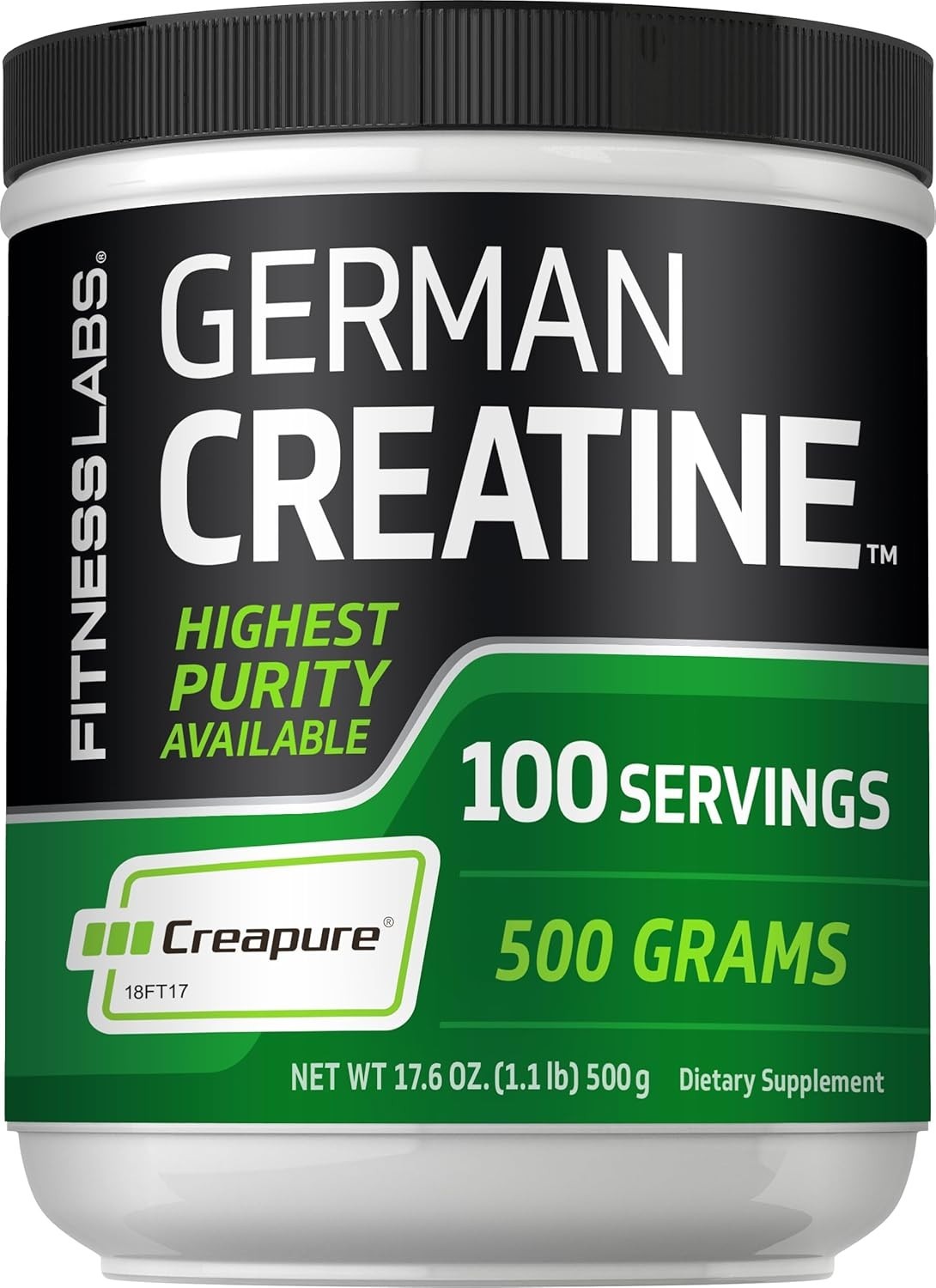 Fitness Labs German Creatine Monohydrate Powder | 500 Grams | Creapure Fitness