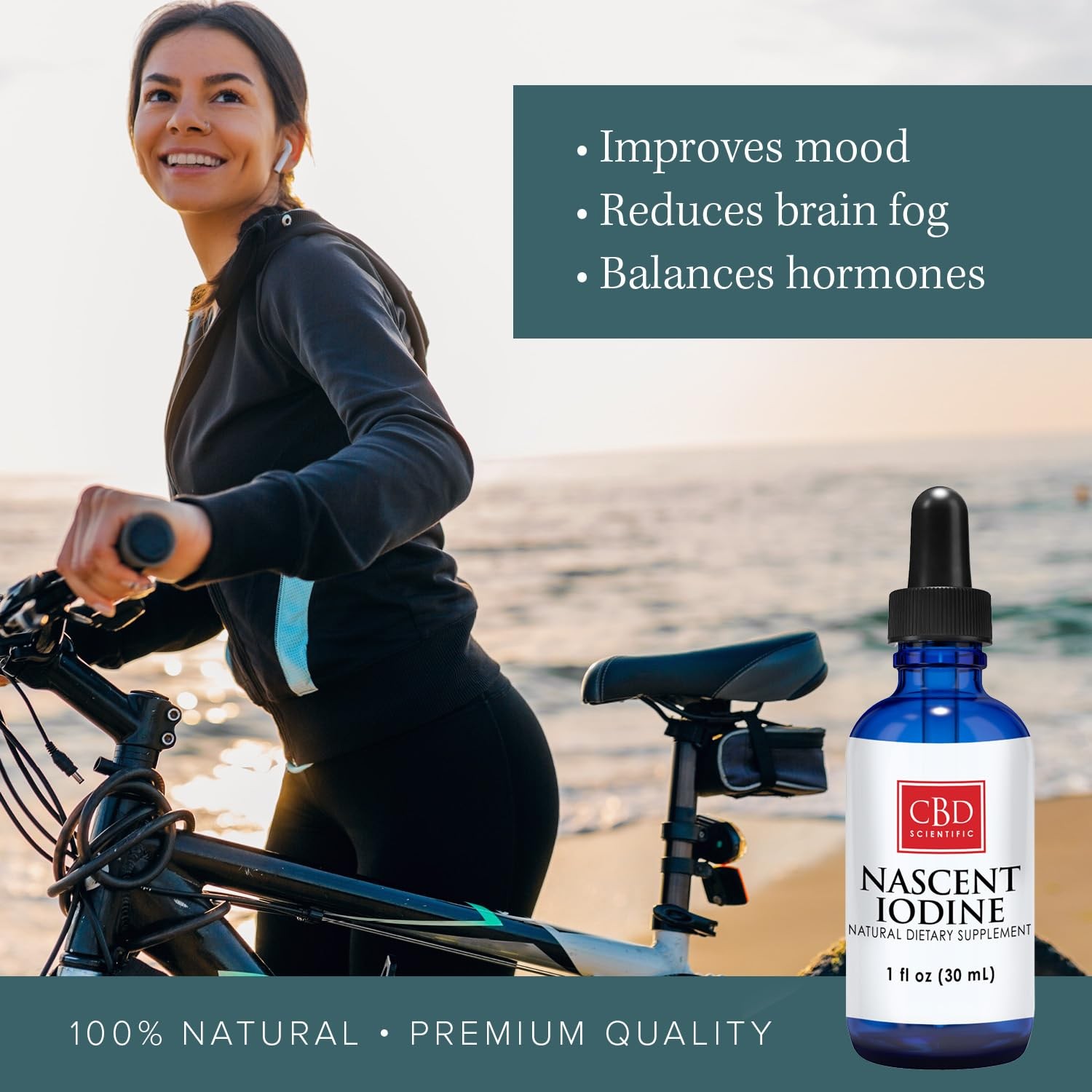 Organic Nascent Iodine Supplement Deep-Earth Sourced. Supports & Detoxifies T…