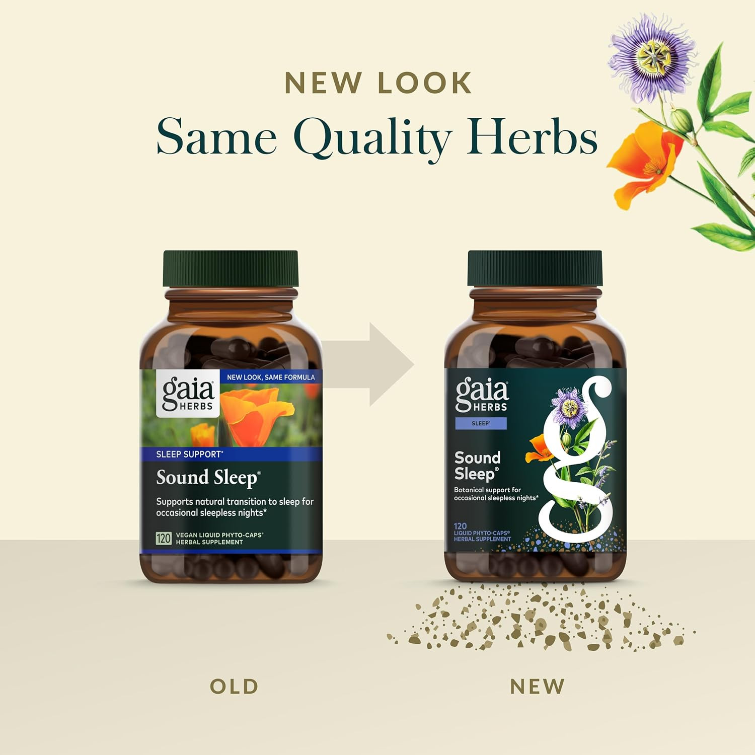 Sound Sleep – Sleep Support Supplement – Herbal, Plant-Powered Support for Calm