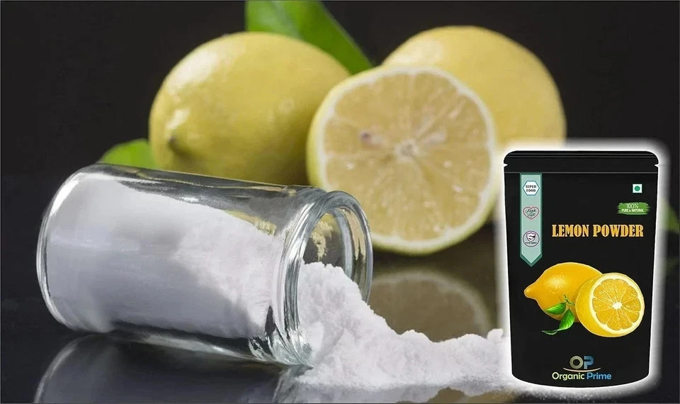 Organic Prime Pure Lemon Powder | Natural Vitamin C Detox Superfood