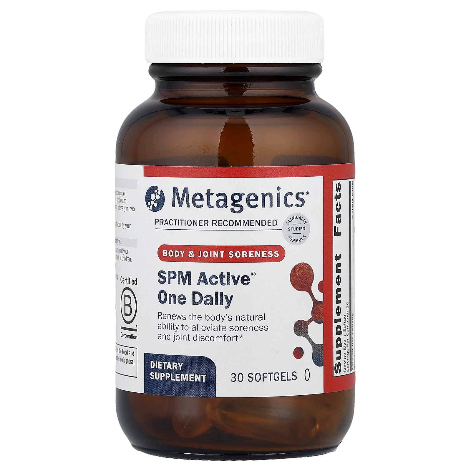 2 X Metagenics, SPM Active� One Daily, 30 Softgels