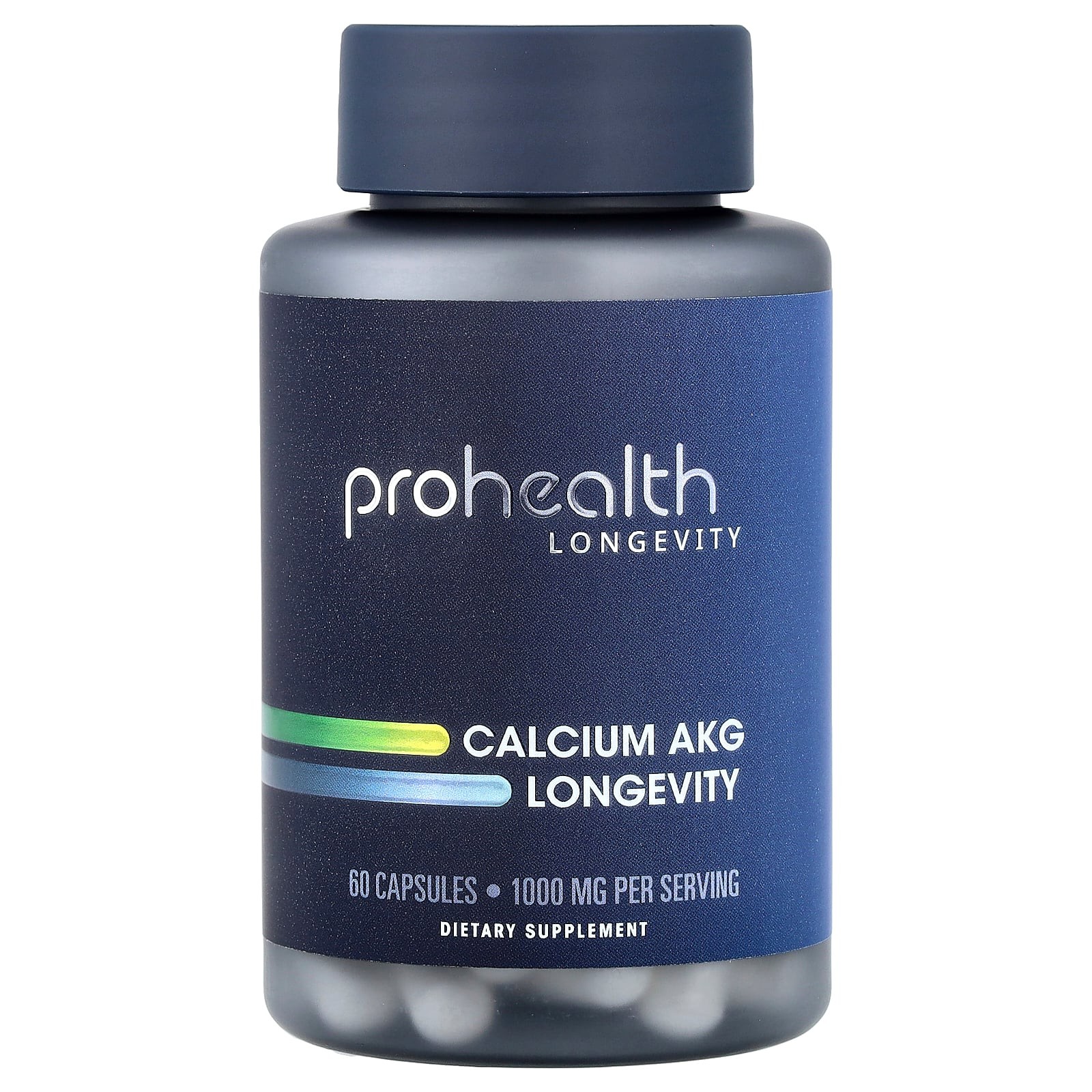 2 X ProHealth Longevity, Calcium AKG Longevity, 60 Capsules (500 mg per Capsule