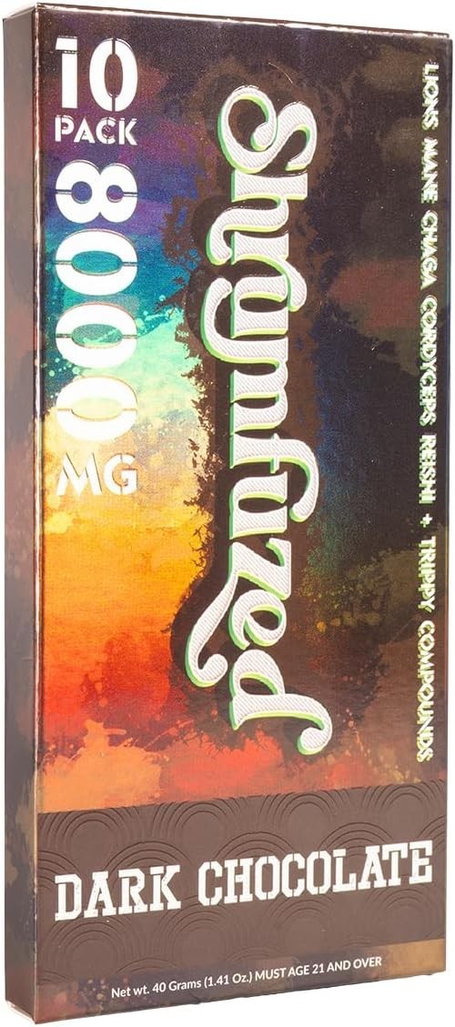 Shrumfuzed Proprietary Nootropic Gummy 8000mg | Dark Chocolate | Lion’s Mane