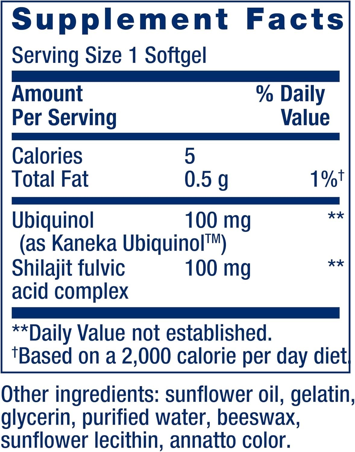Super Ubiquinol CoQ10 100 mg – Enhanced Heart & Energy Support, 60 Softgels