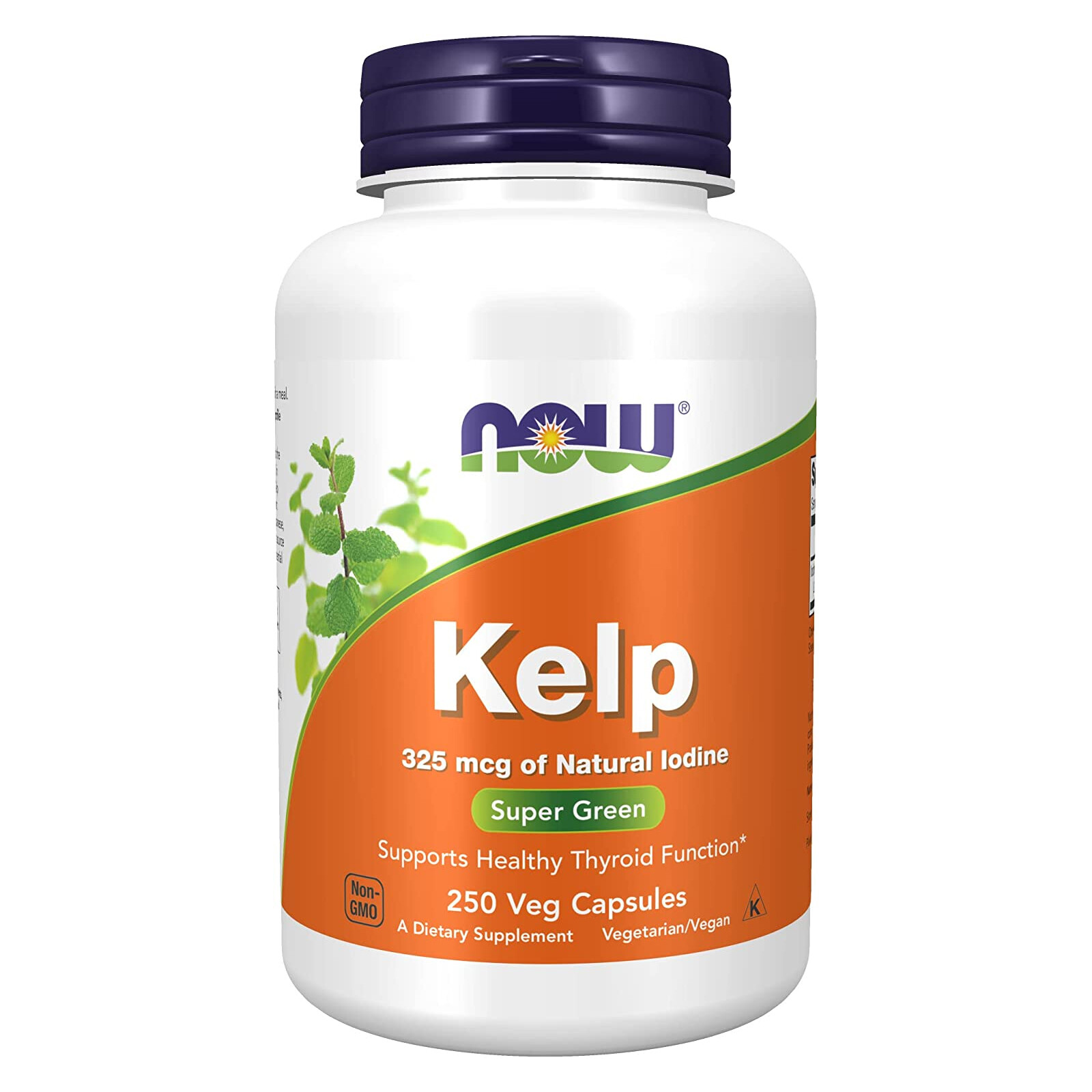 NOW FOODS Kelp 325 mcg – 250 Veg Capsules