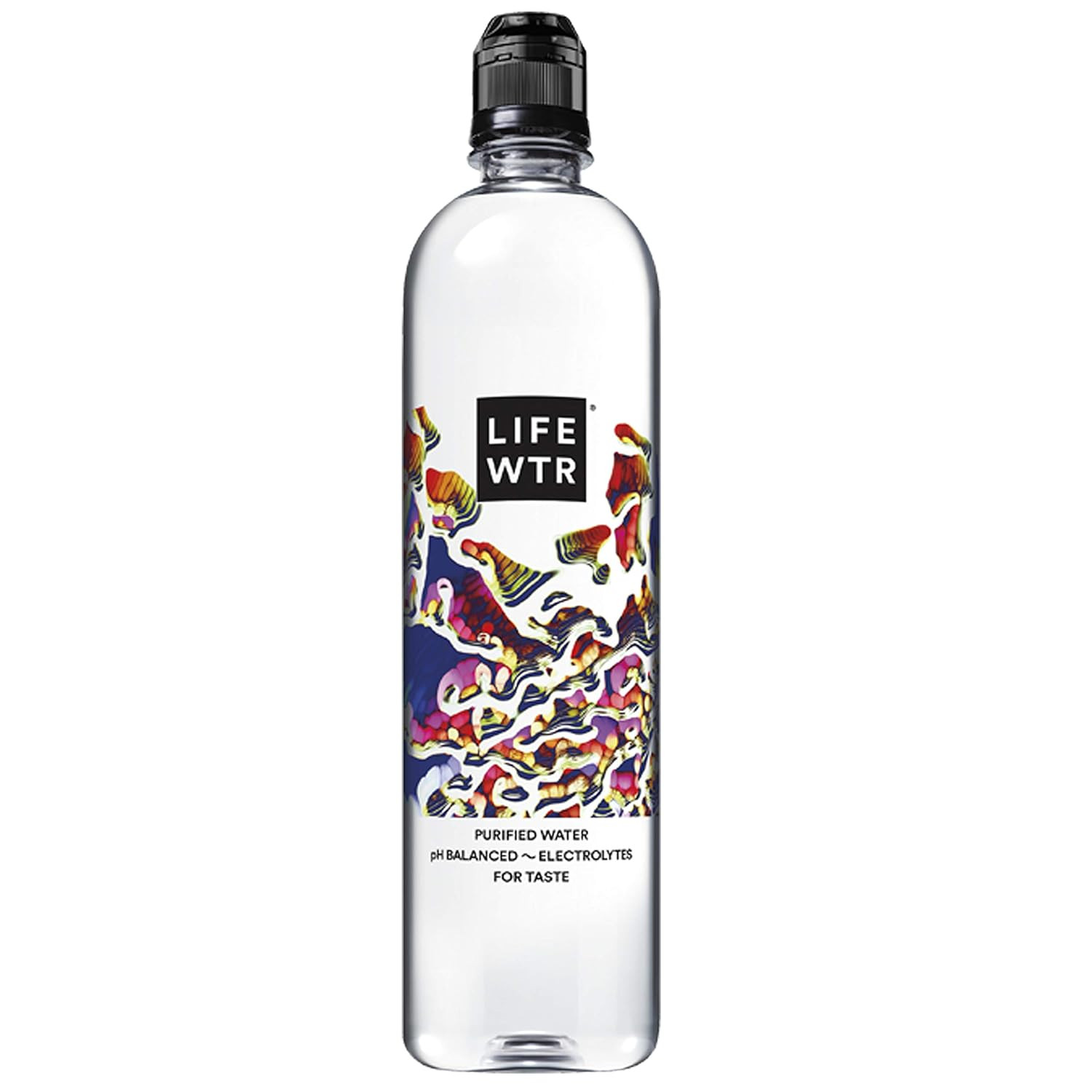 Premium Purified Water, pH Balanced with Electrolytes, 100% recycled plastic bot