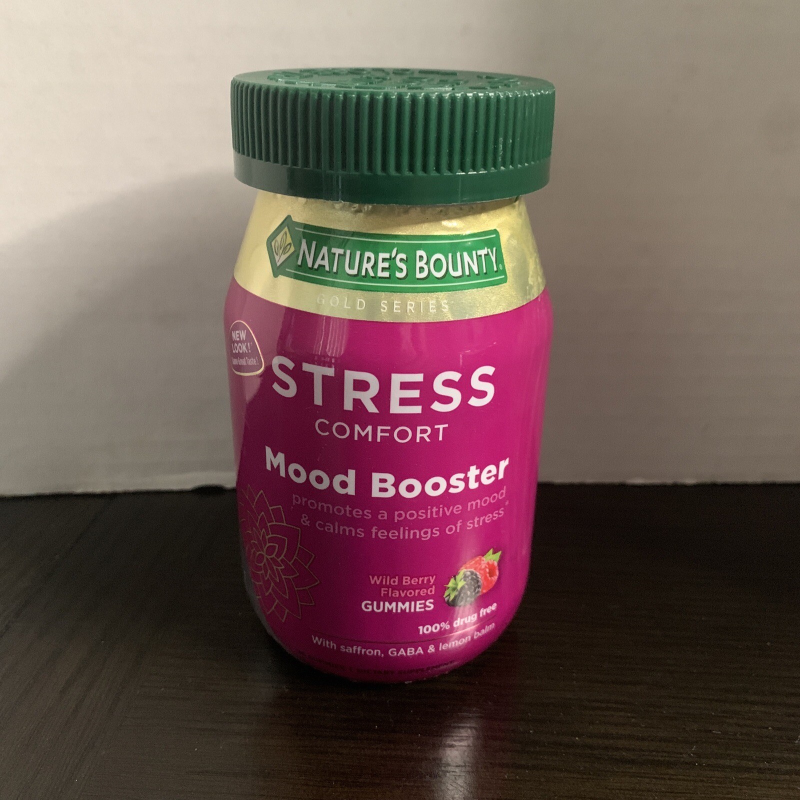 Nature’s Bounty Stress Comfort Mood Boosters Gummies Wild Berry
