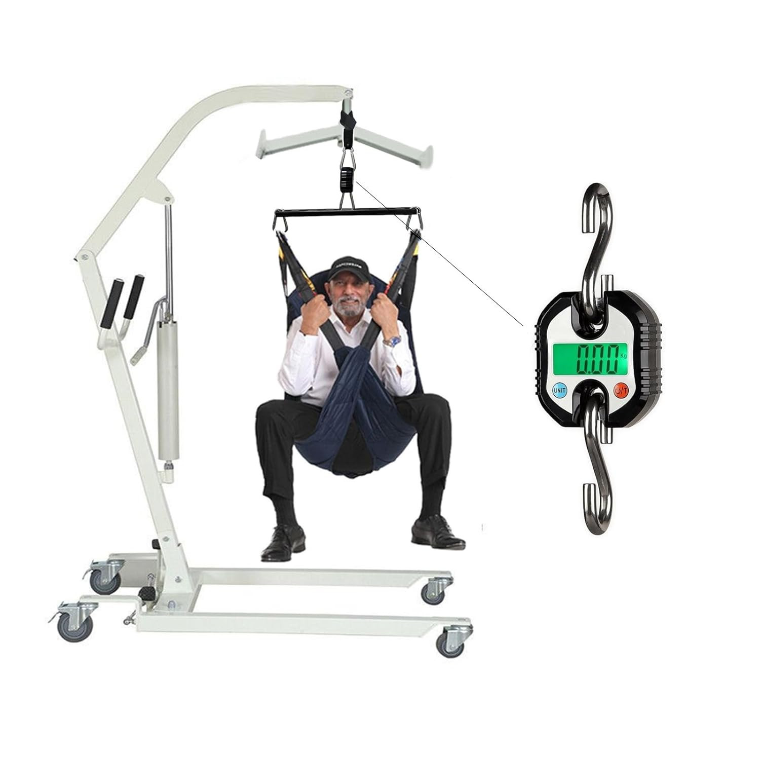 Patient Weight Scale for Home use Patient Lift Scale Maximum Weight 330lb (Color